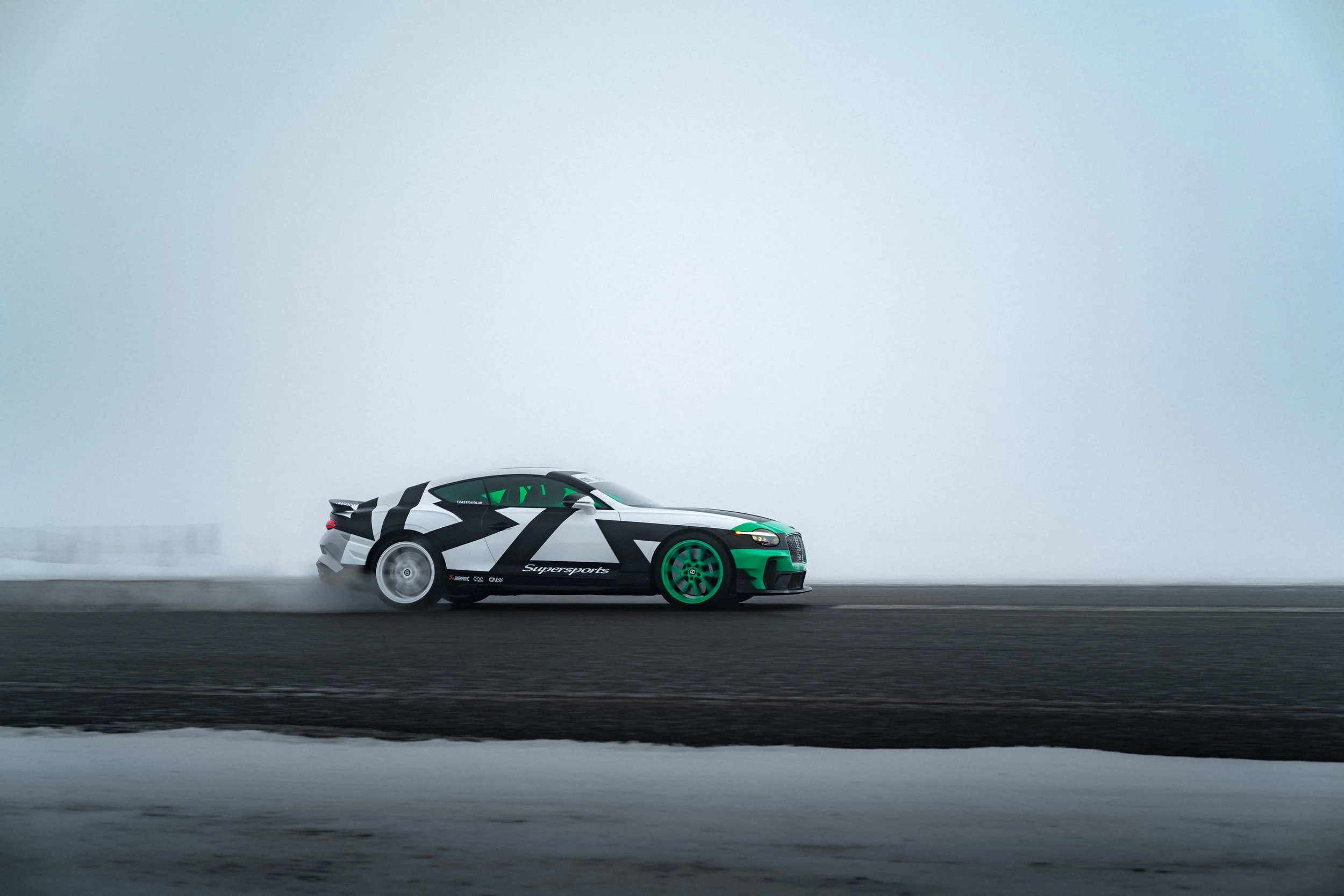 Bentley and FAT International Partnership Lights Up Ice Race