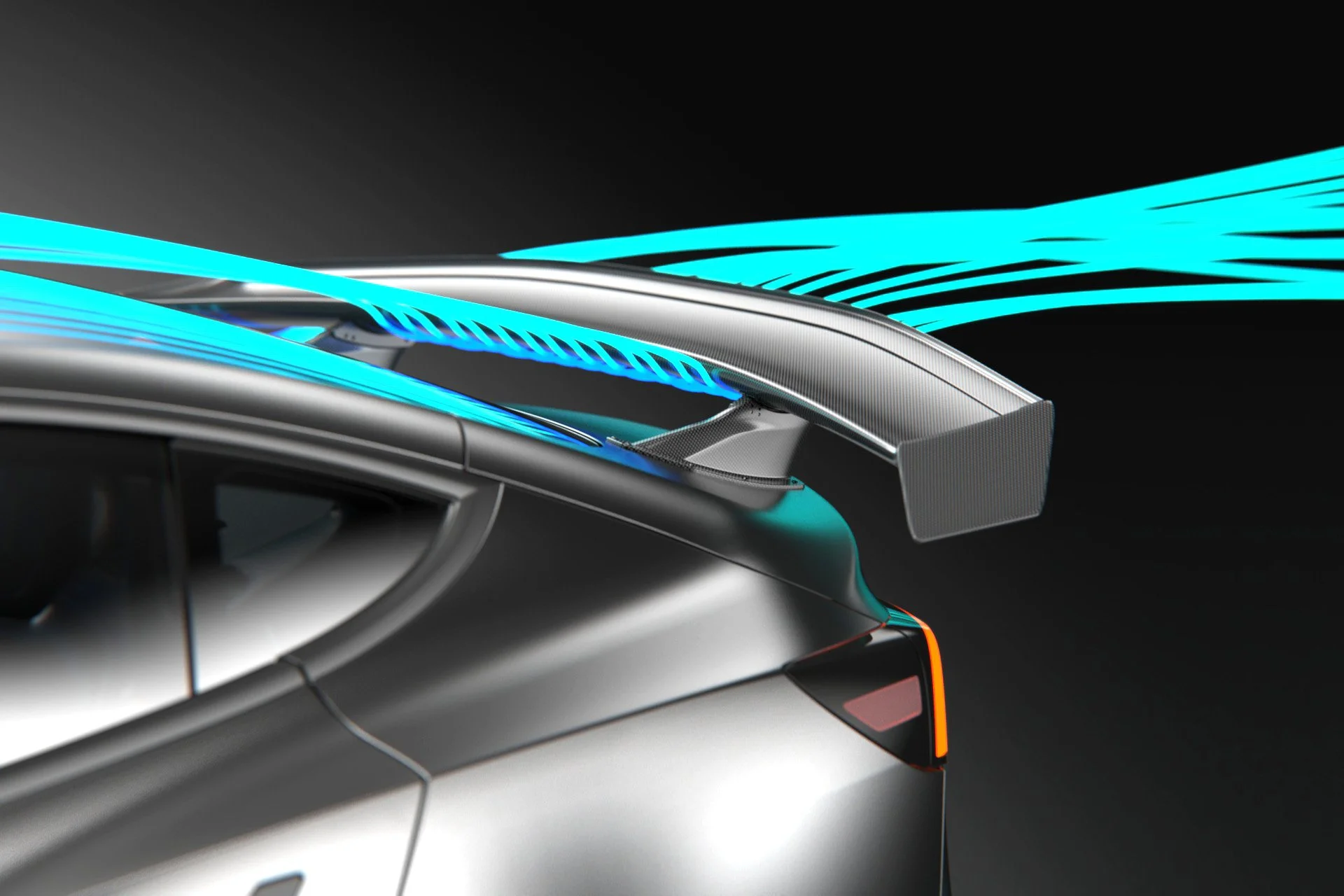 UP Ascension-RR Rear Wing For Tesla Model 3 Highland CFD Visualizer2.jpg