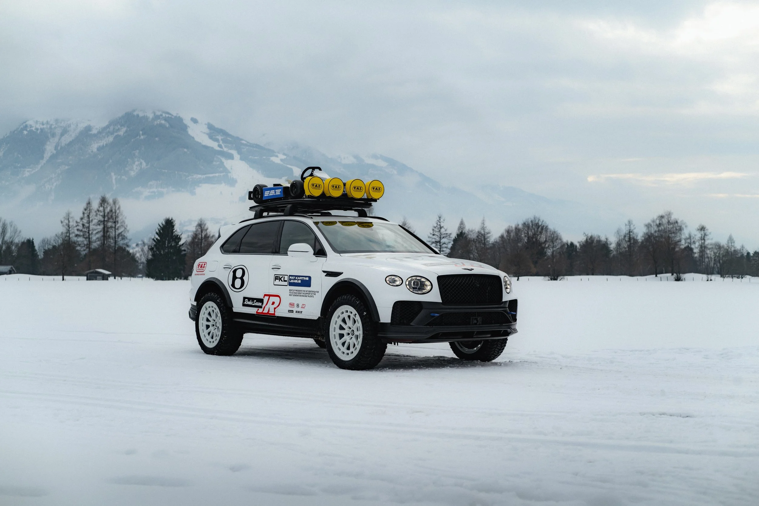 Bentley Bentayga X Concept Debuts at FAT Ice Race