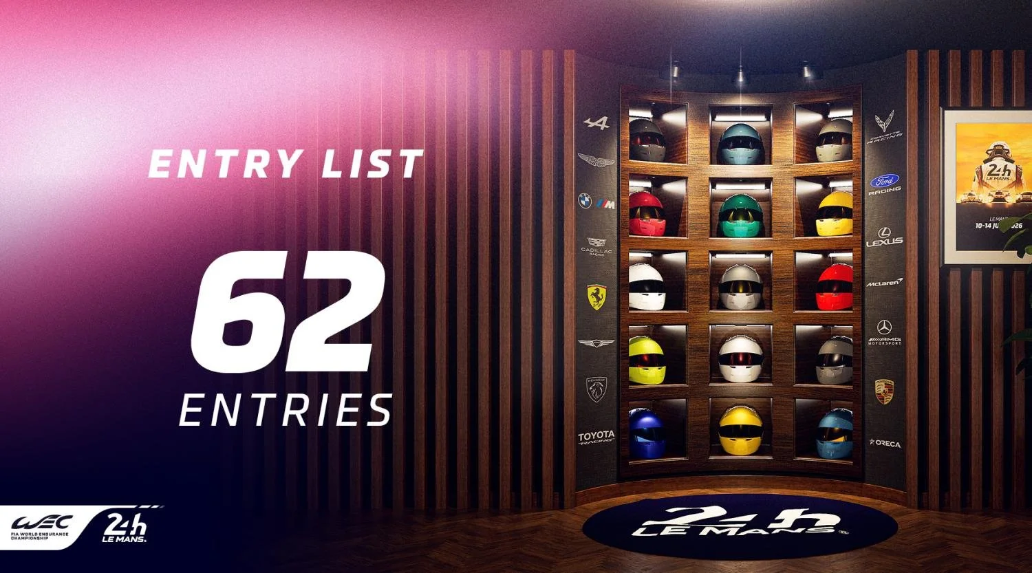 Le Mans 2026 Entry List: 62 Cars, Key Drivers and Teams