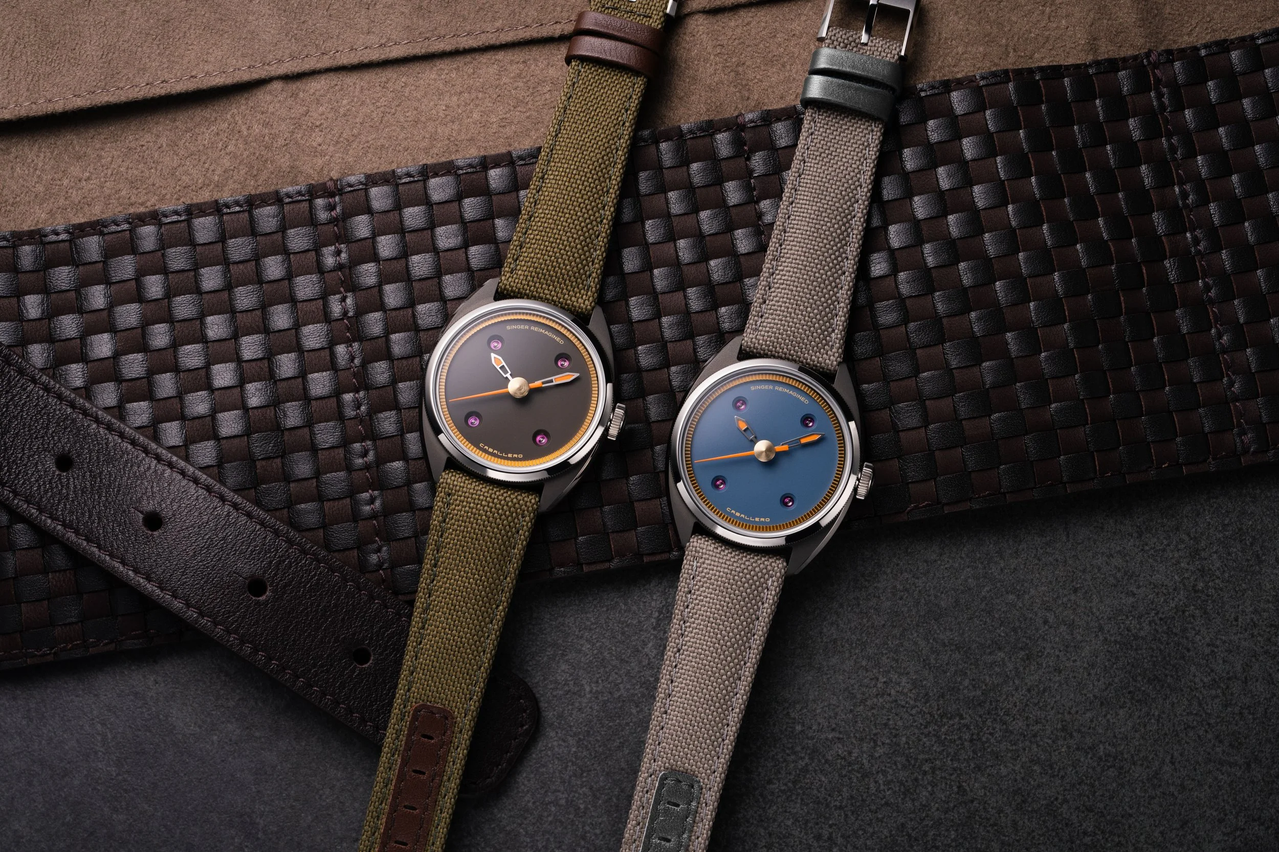 Singer Reimagined Caballero Titanium Elevates Sport Elegance