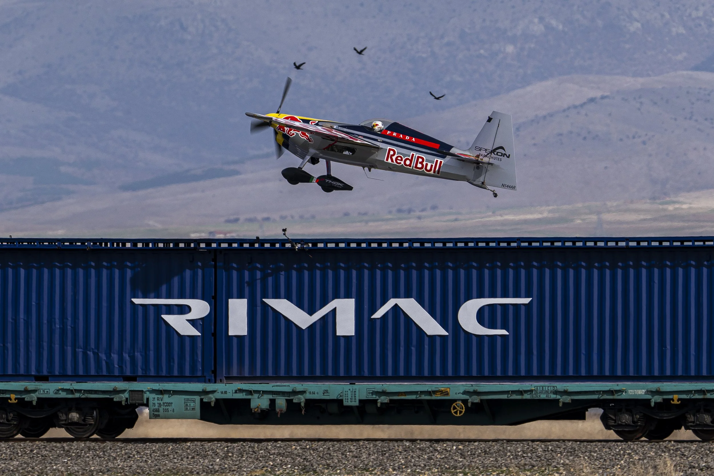 Rimac Nevera Helps Dario Costa Land on a Moving Train
