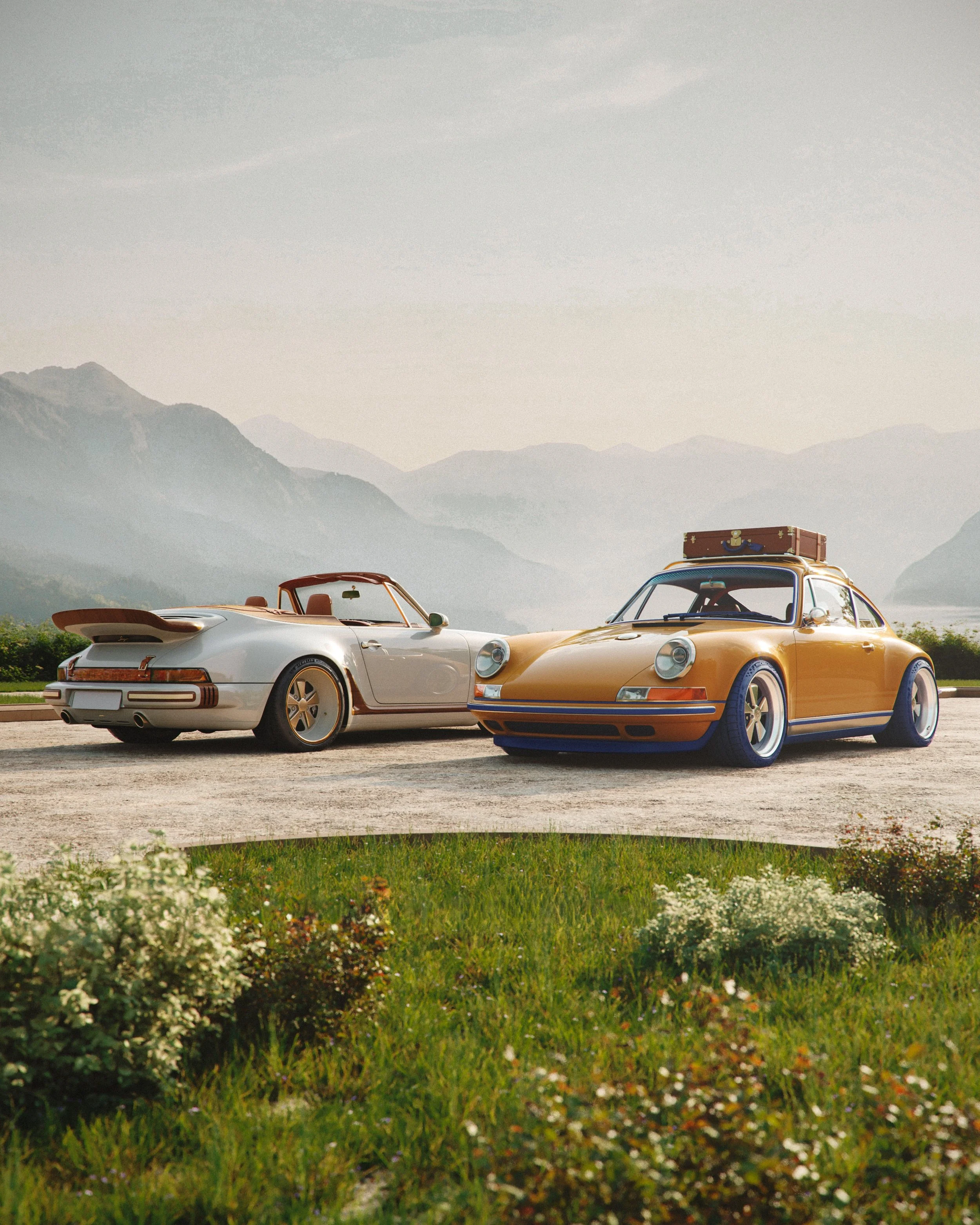 Porsche 911 Reimagined by Singer - Classic & Classic Turbo 02.jpeg