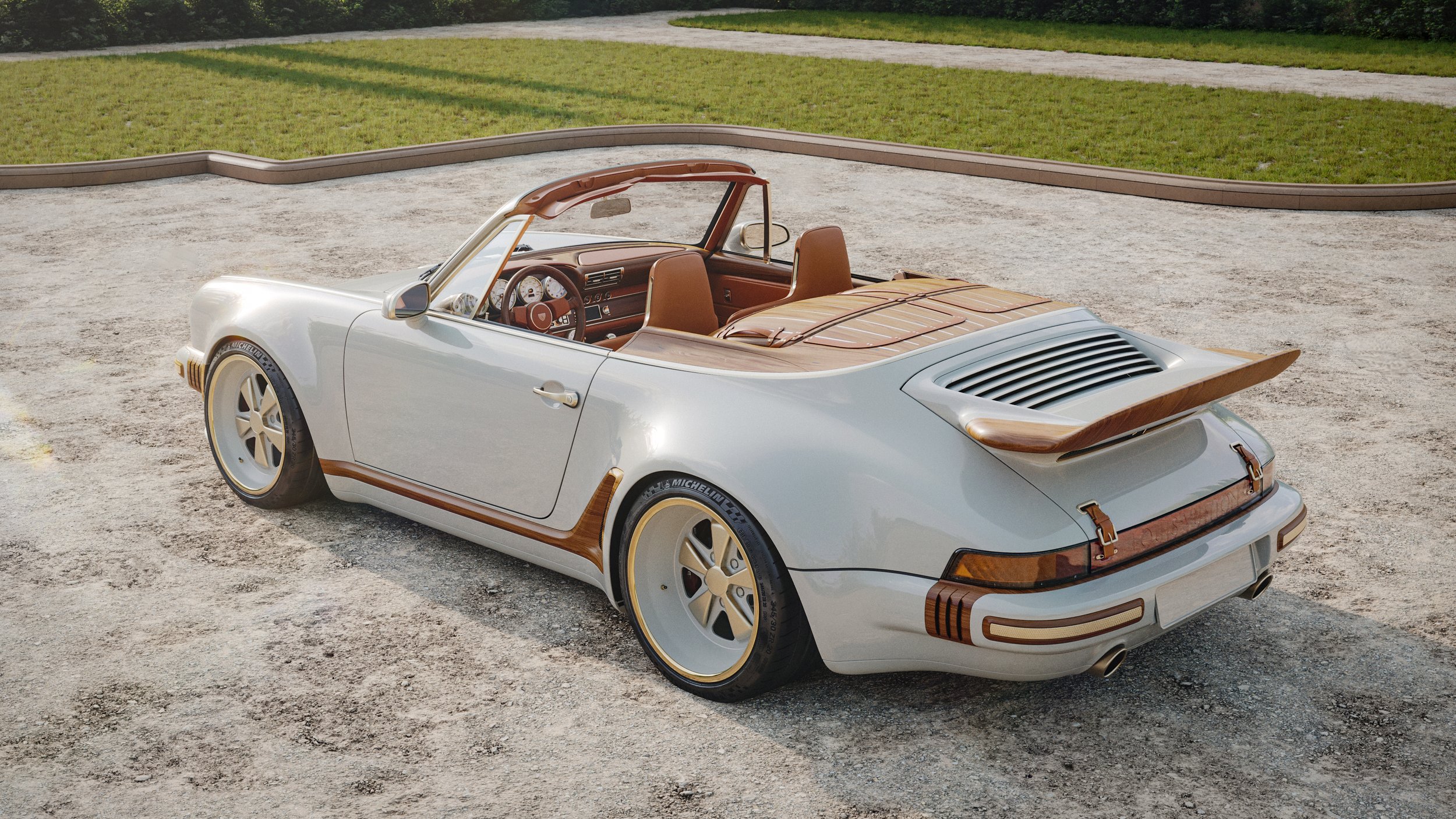 Louis Vuitton and Singer Reimagine Two Bespoke Porsche 911s