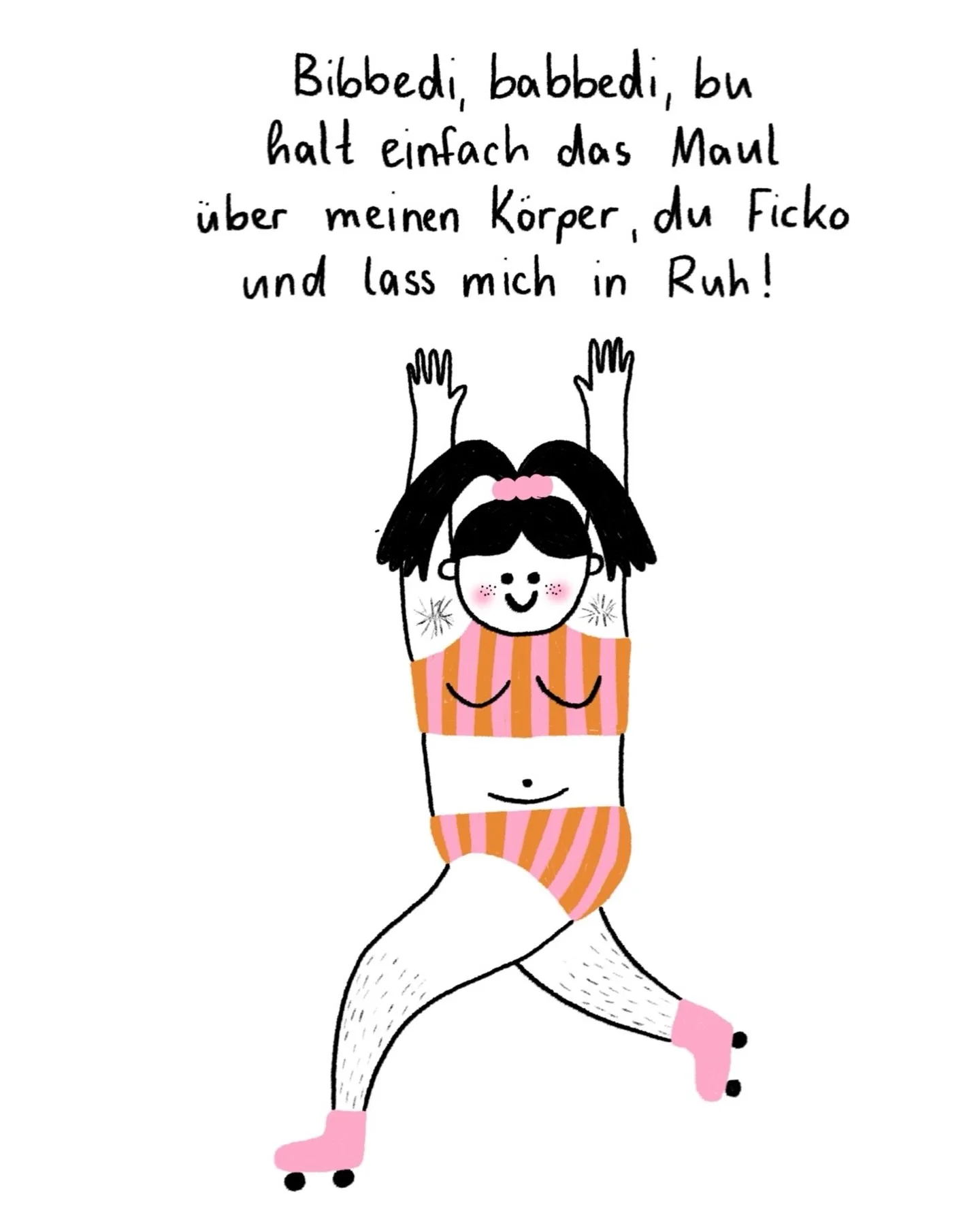 it&lsquo;s getting hot out here, also lass mich tragen was ich will und halt&lsquo;s Maul du Ficko.