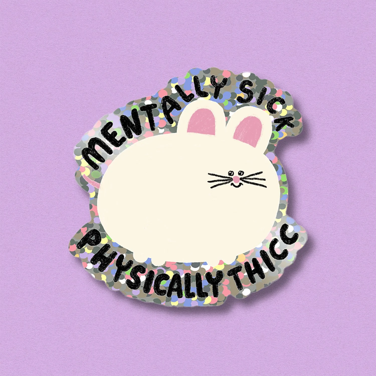 Glitzersticker ✿  mentally sick