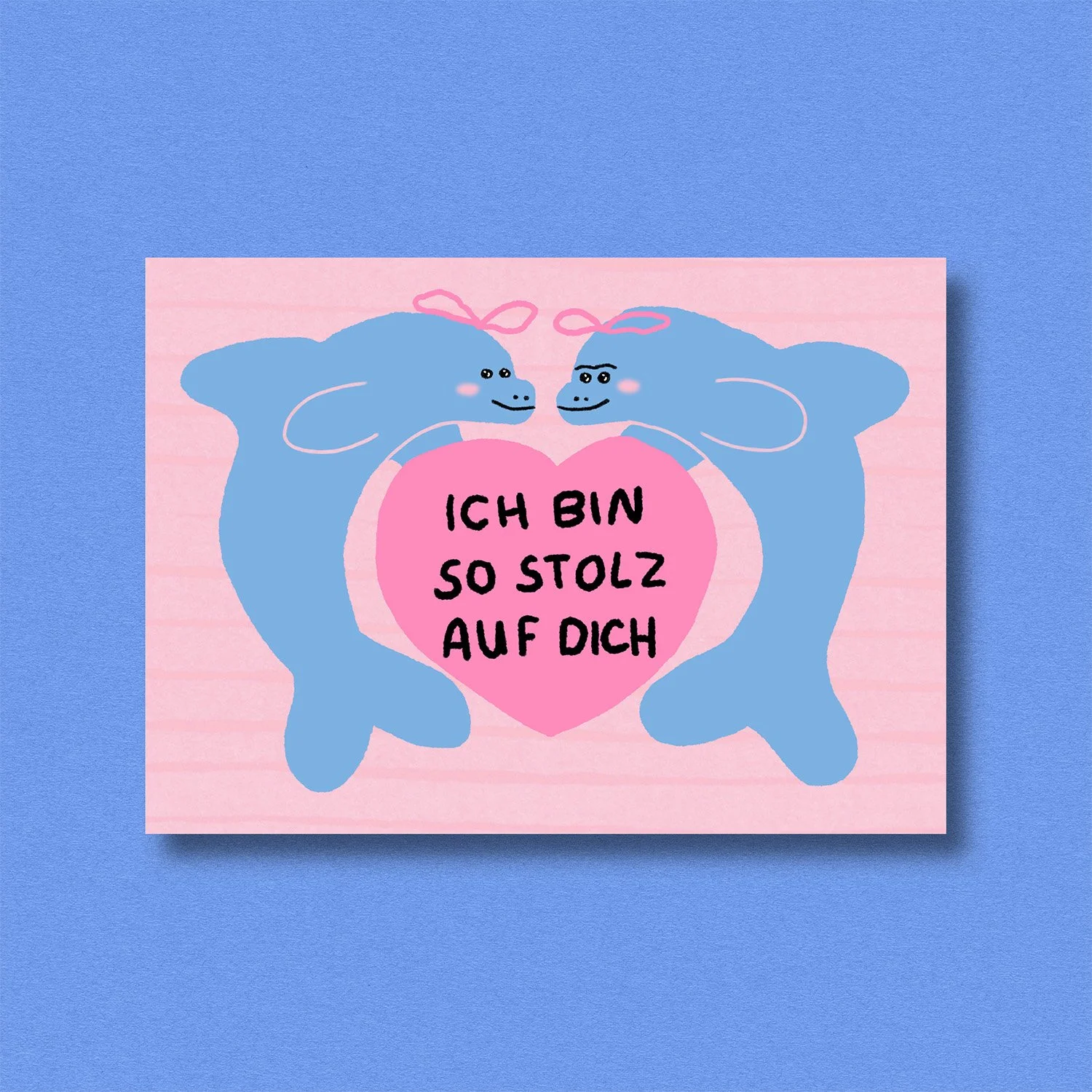 Postkarte ✿ Ich bin so stolz auf dich
