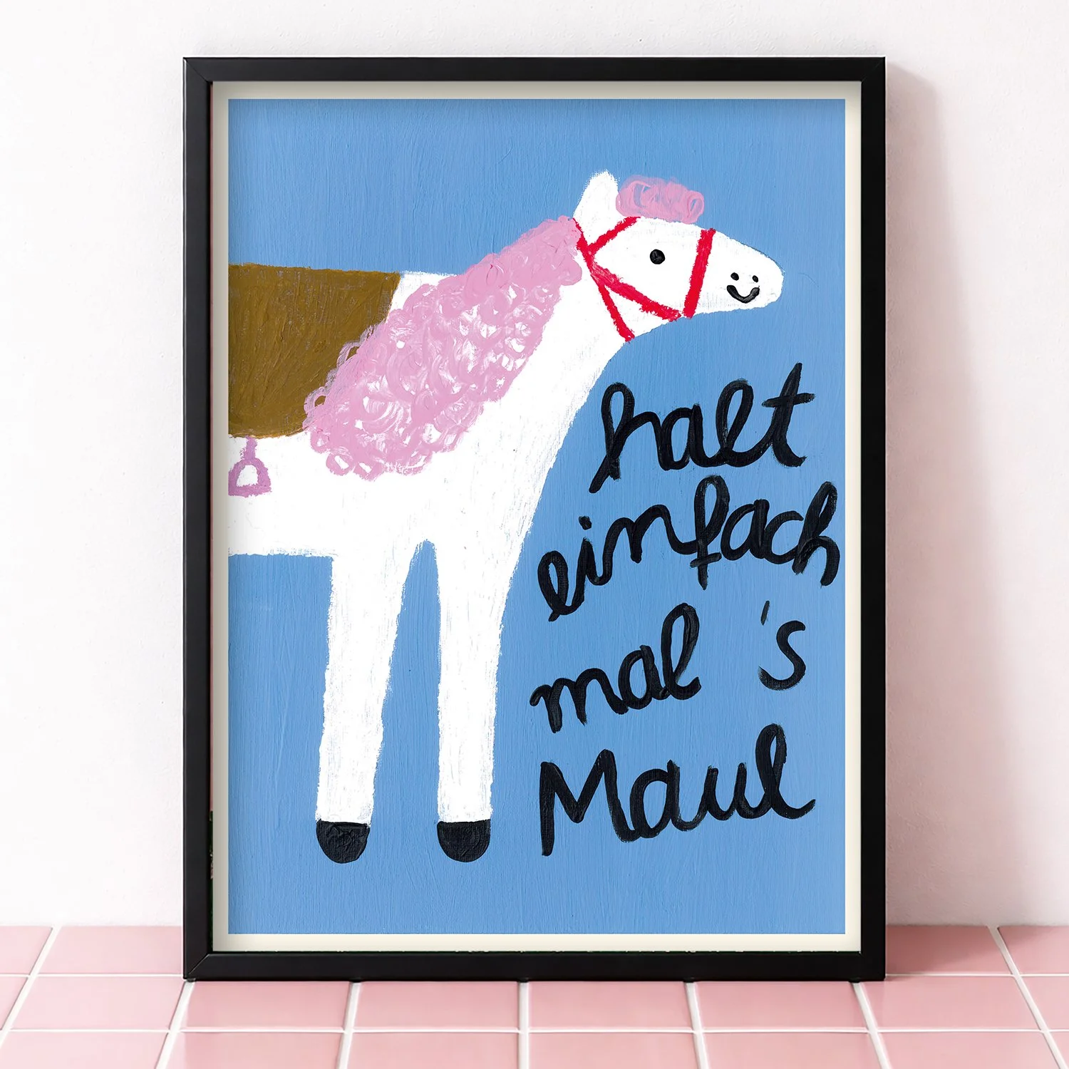 Fine Art Print ✿ Halt einfach mal 's Maul