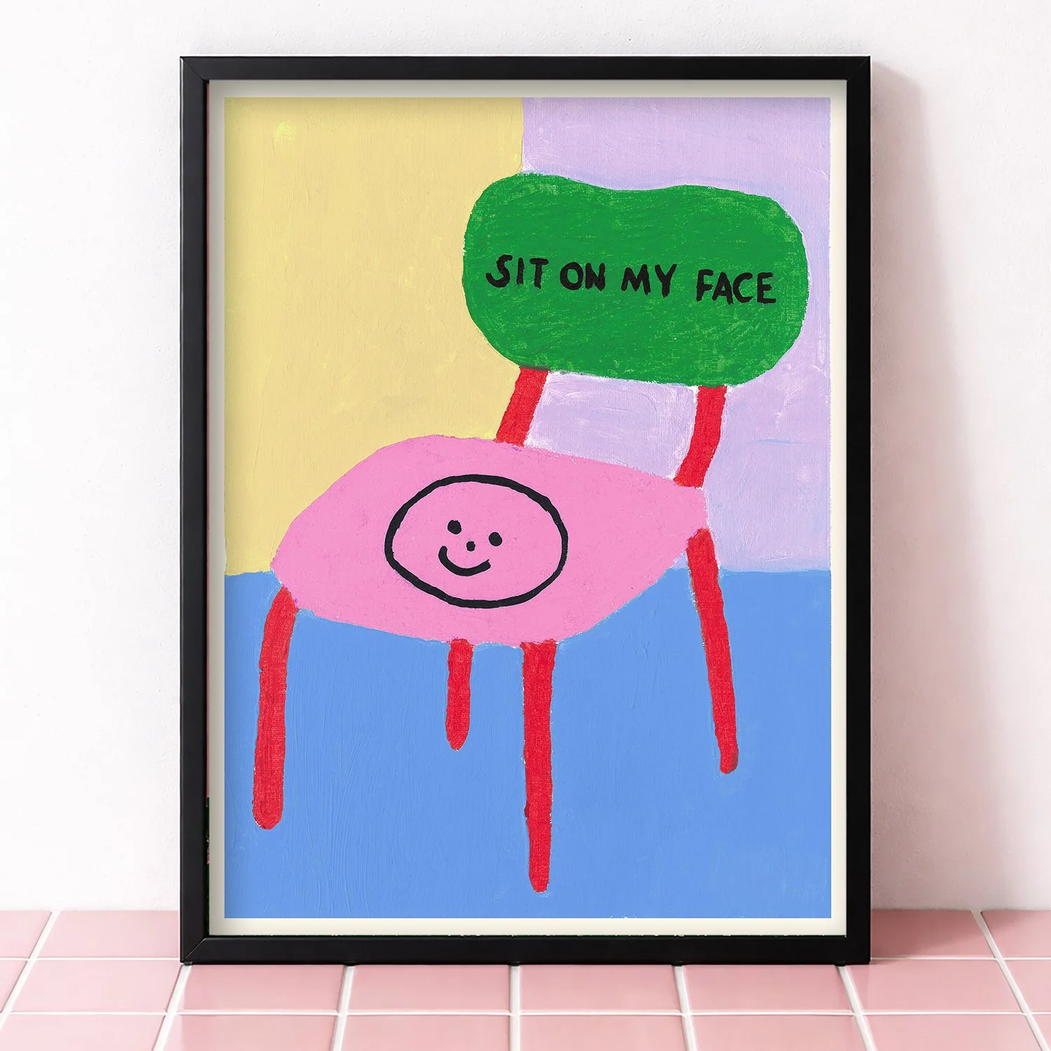 Fine Art Print ✿ Sit on my face
