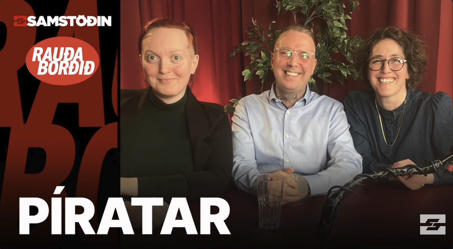 Píratar heimsóttu Samstöðina