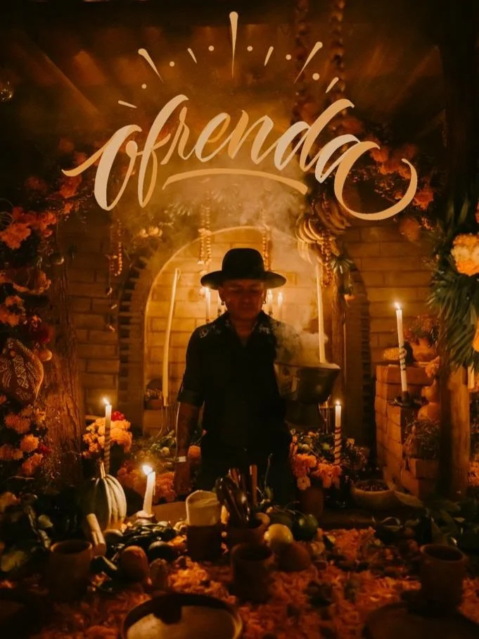 &ldquo;Ofrenda&rdquo; Saturday Oct 31, 7pm &bull; Tickets are now available on Oaxacking.com , limited seating , great food from @lacocinadehumo x Chefs @thalia.levadura &amp; @oaxesus , music x @jazz_matias &amp; @ehekatl_arizmendi . One night only 