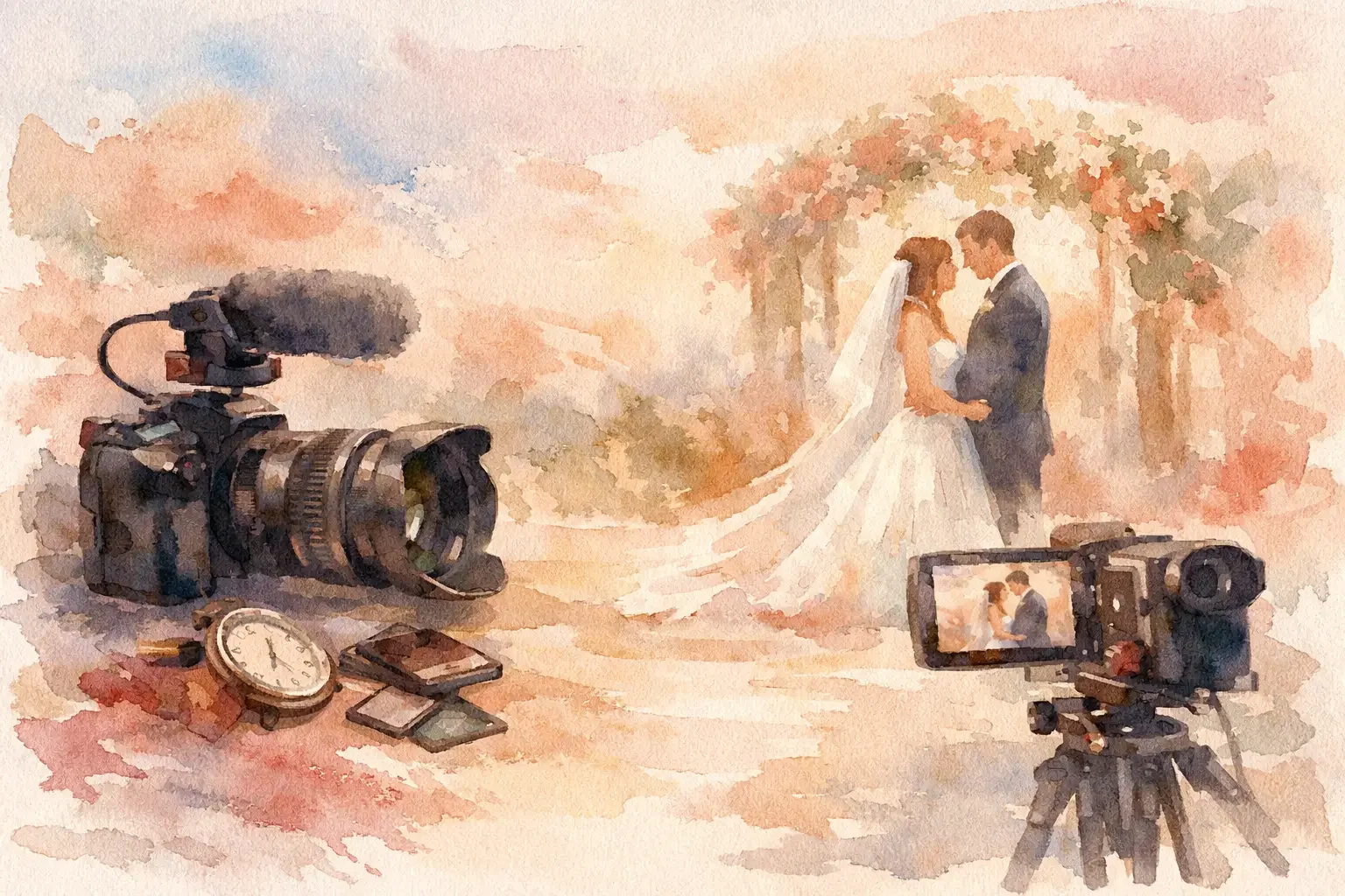 How Many Hours Wedding Videography Needs