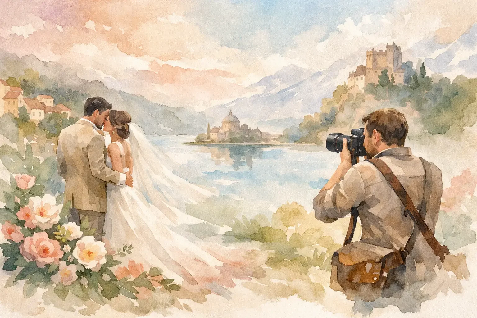 Choosing a Destination Wedding Photographer Europe