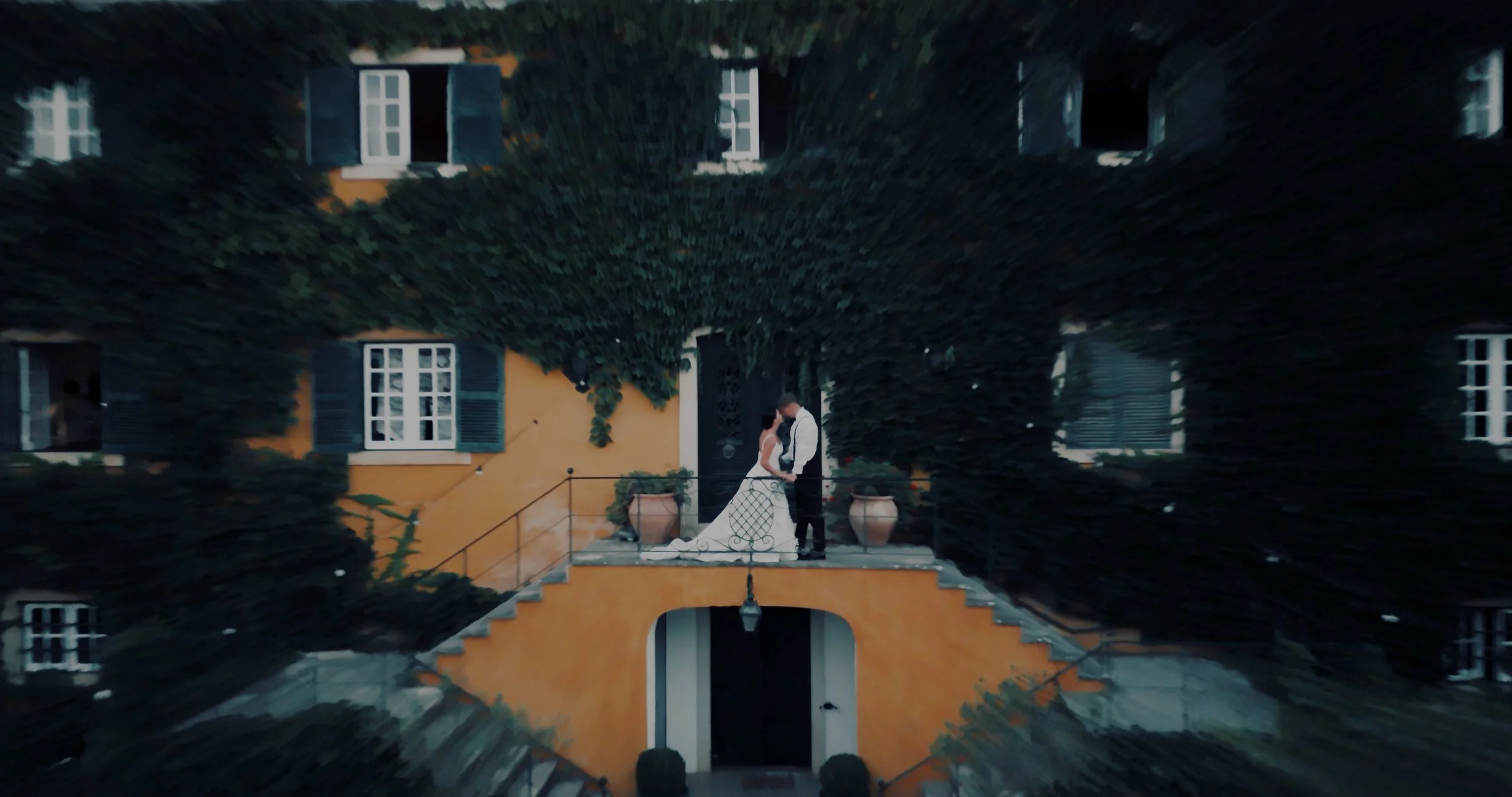 Darcy & Kyran, Drone wedding photography Portugal destination wedding