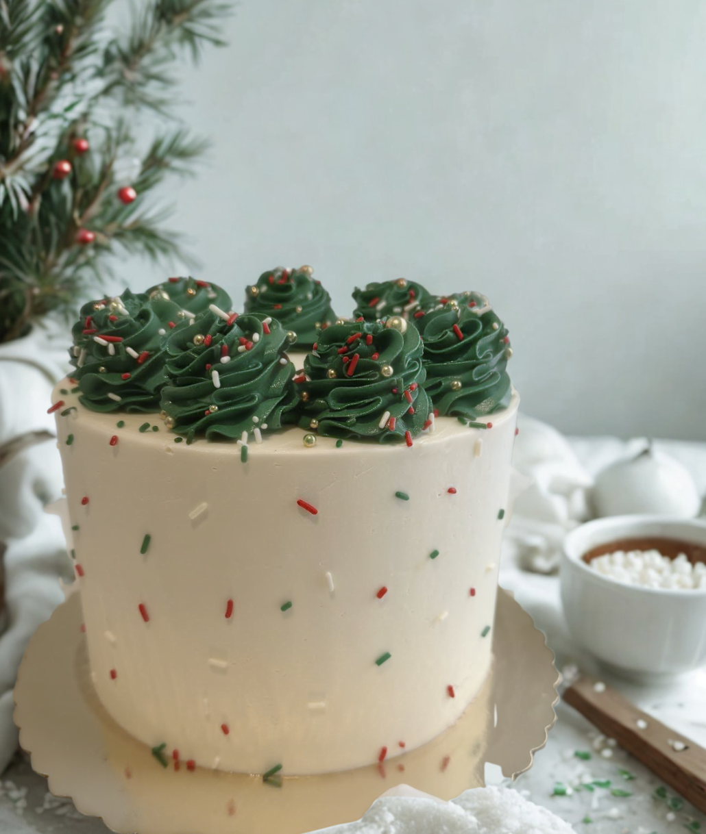 Festive Sprinkle Cake