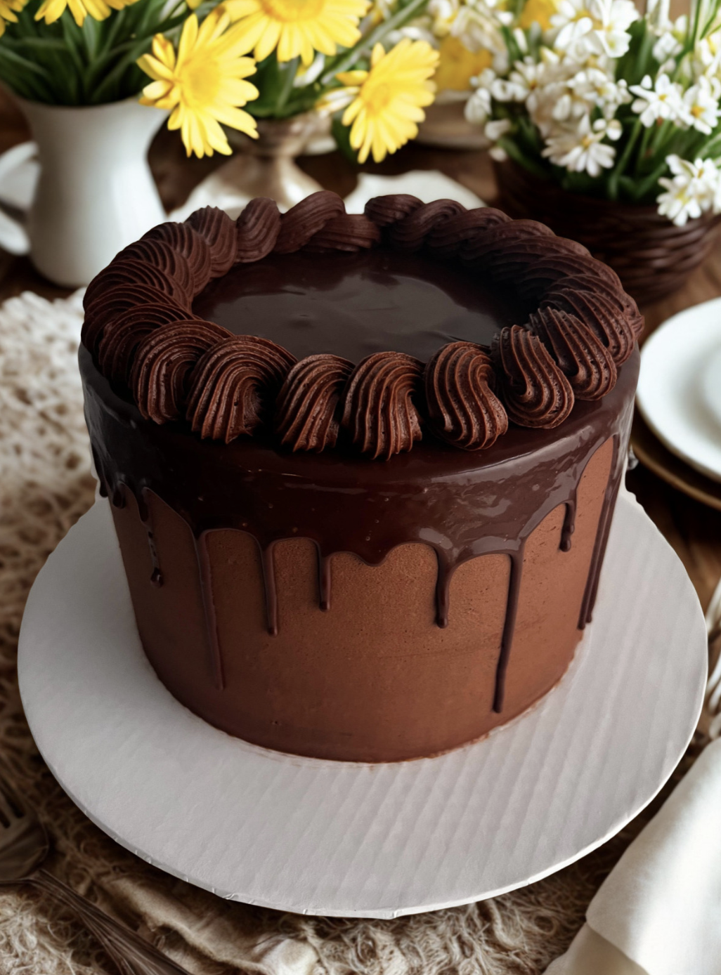 Triple Chocolate Cake