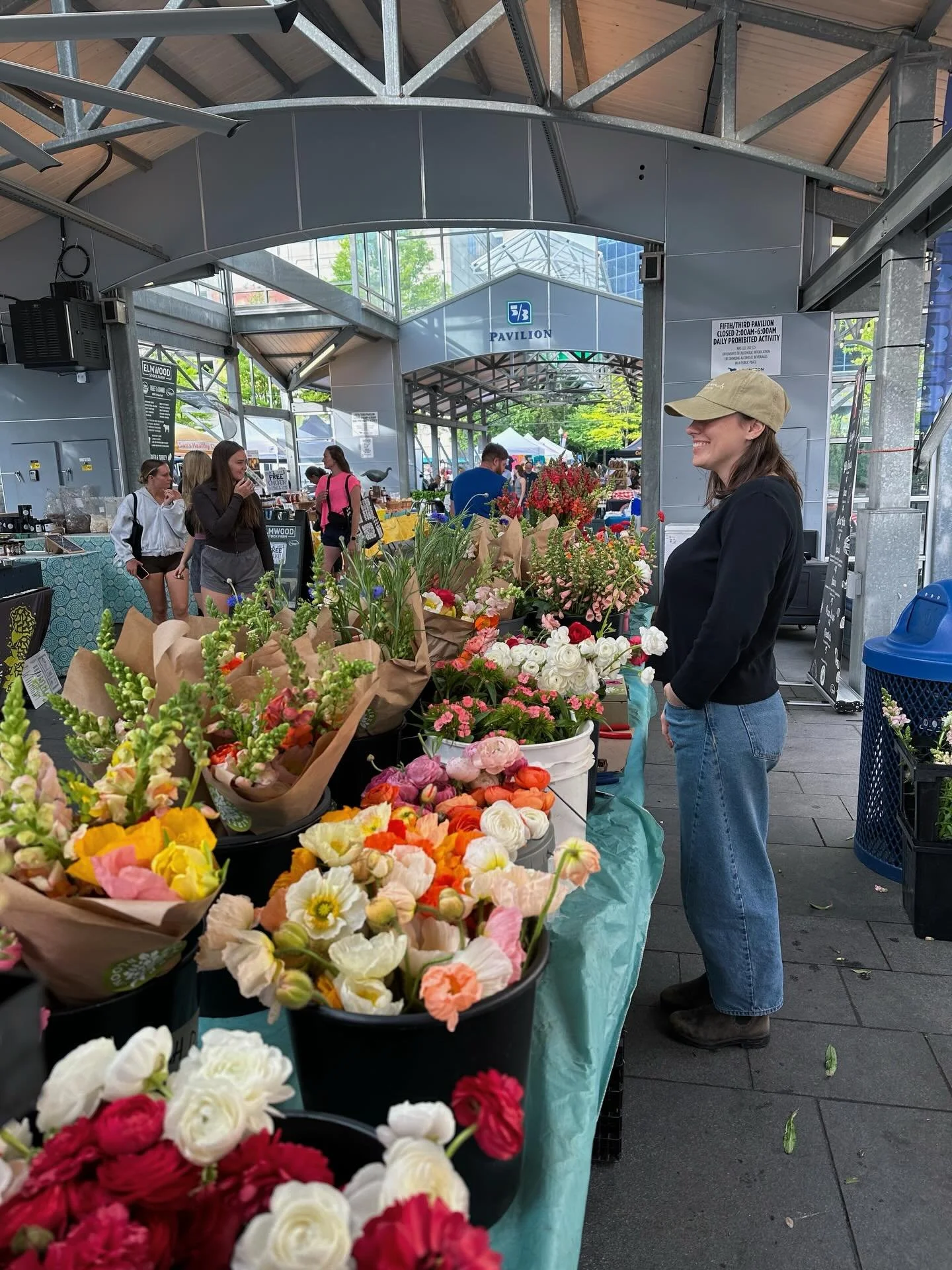Big big Thanky (yes I spelled that right) to our market friends and fam for coming out to support our little farming operation. Find our blooms again today at the Southland drive market, 10-2. Buying locally grown goods and services helps keep that m