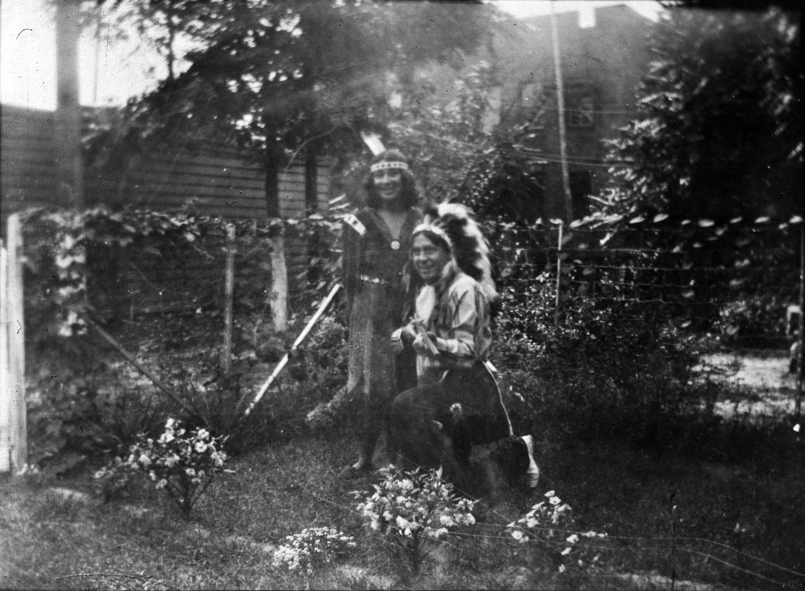 Always in their garden