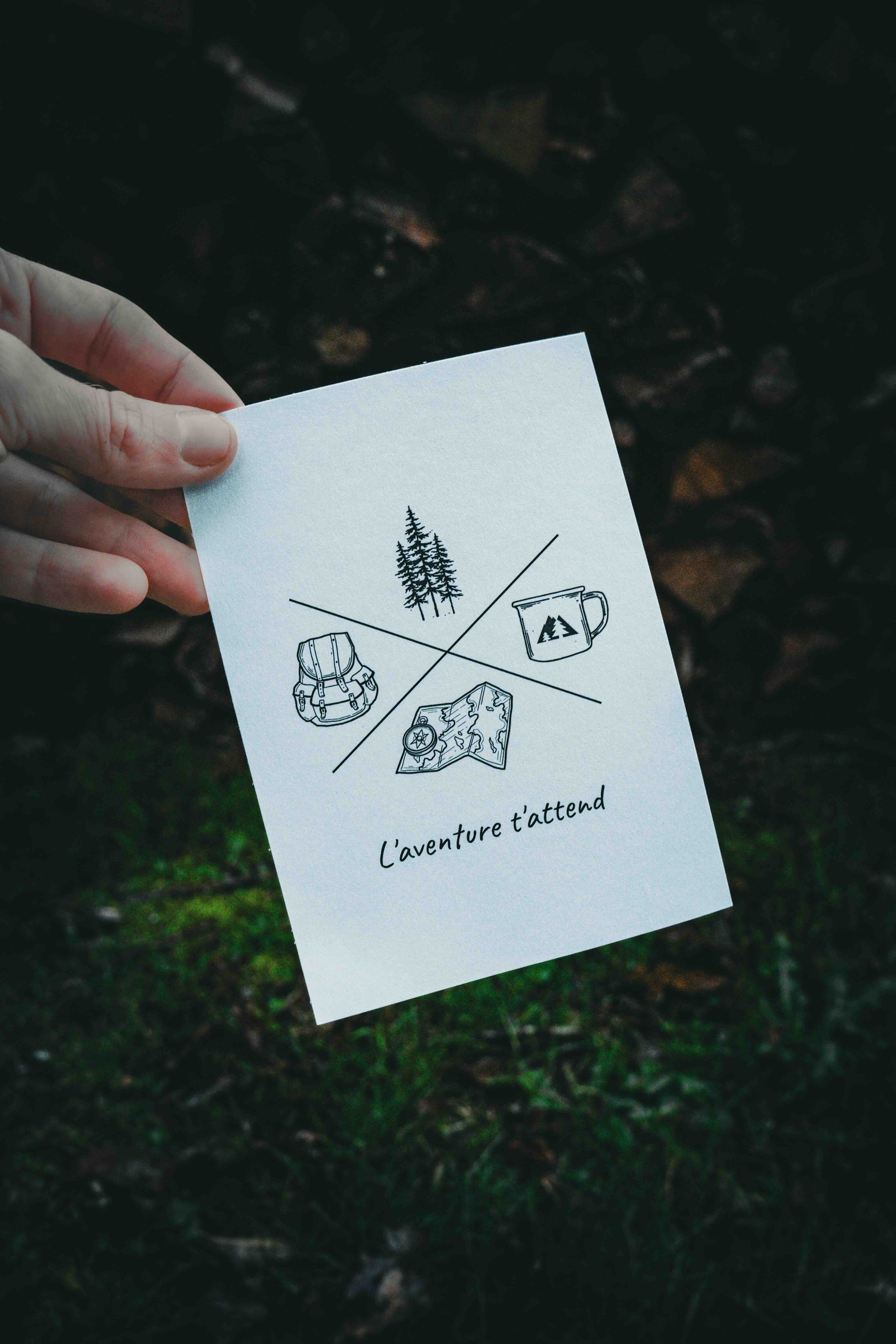 Carte postale - L'Aventure t’attend Sans Encadrement 1.jpg