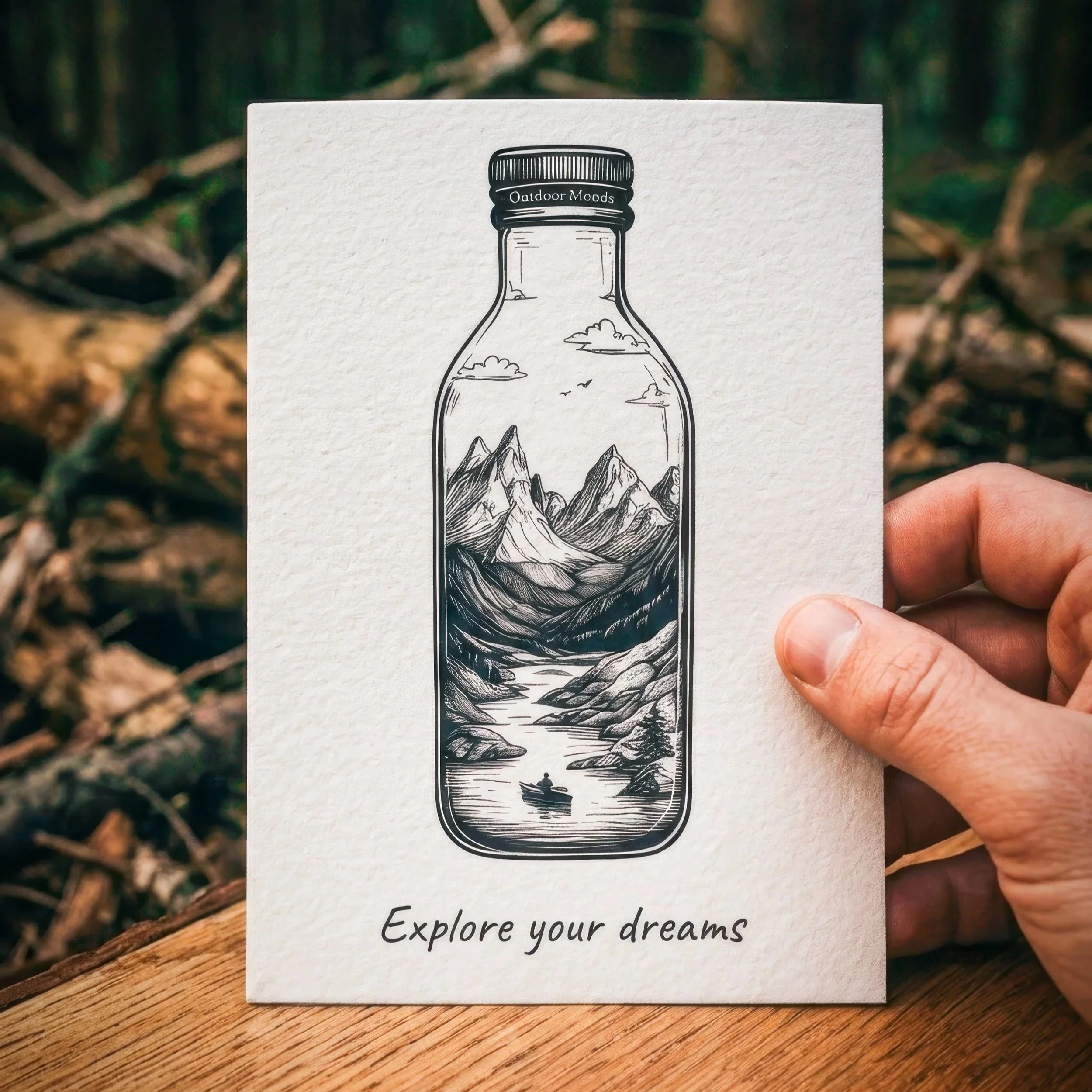 Carte Postale - Explore Your Dreams