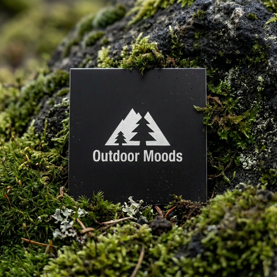 Sticker - Outdoor Moods Noir et Blanc