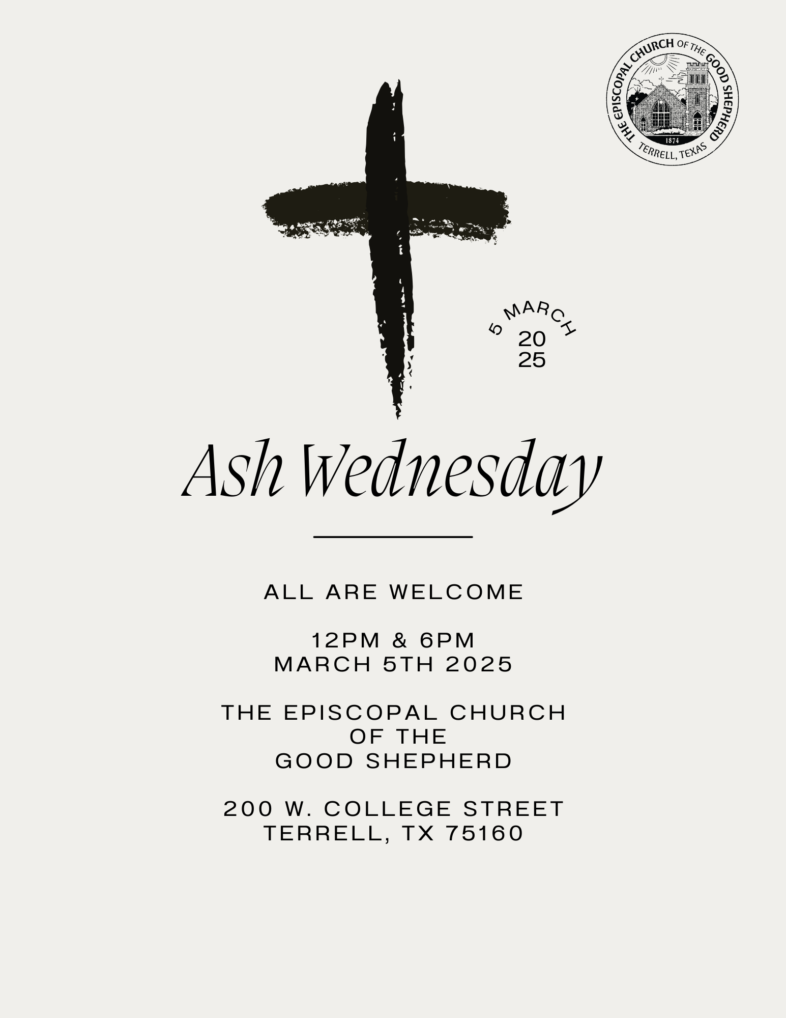 Ash Wednesday 