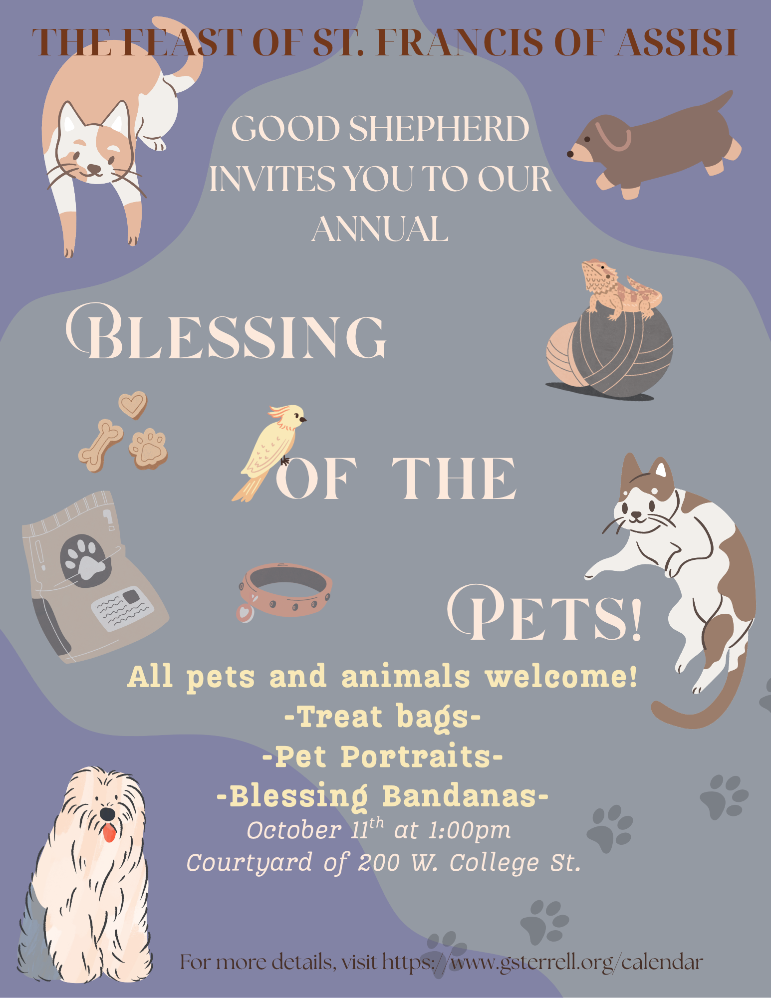 Blessing of the Pets 