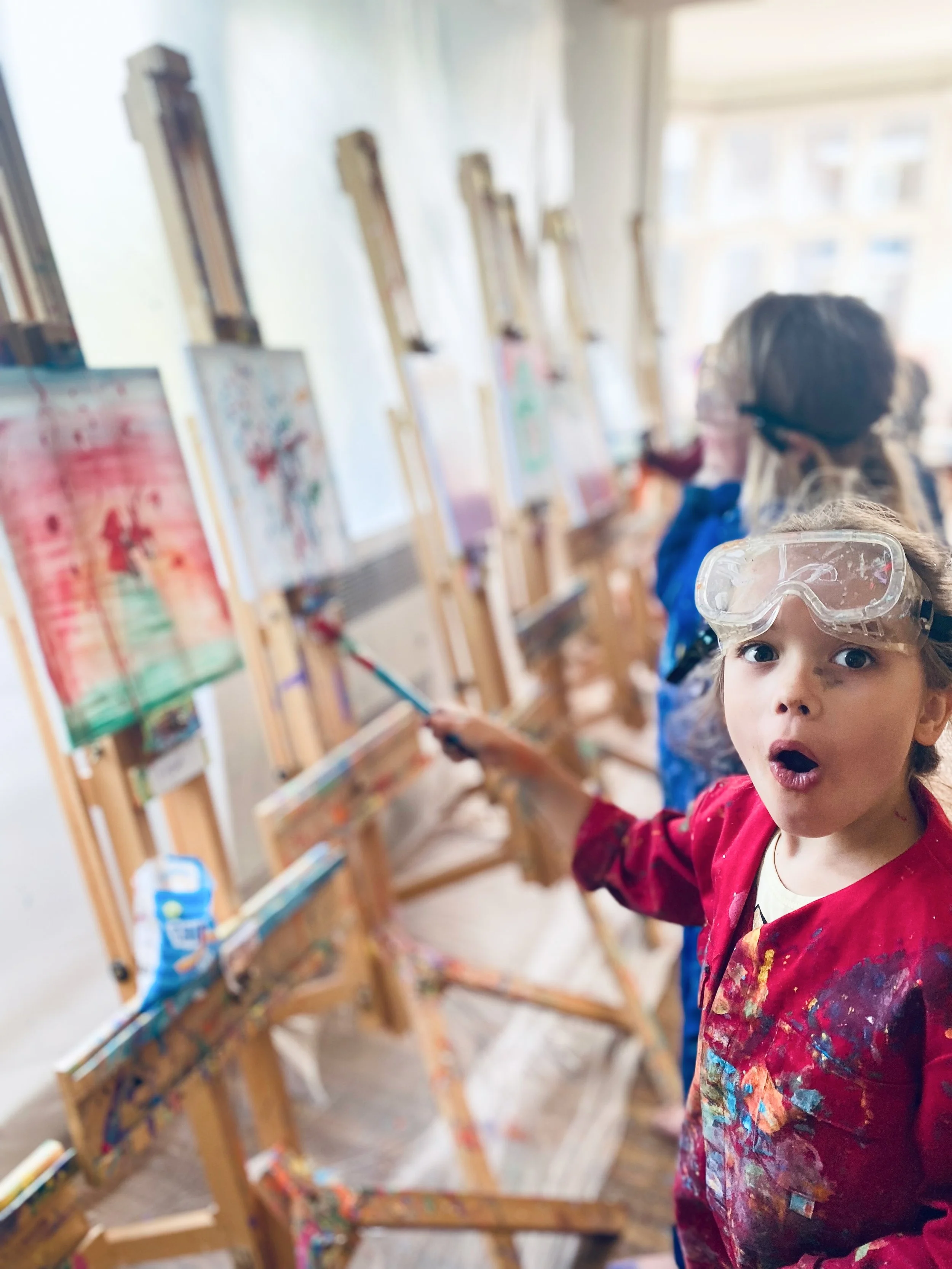 "They came home beaming and proud of their artwork." – Iain C