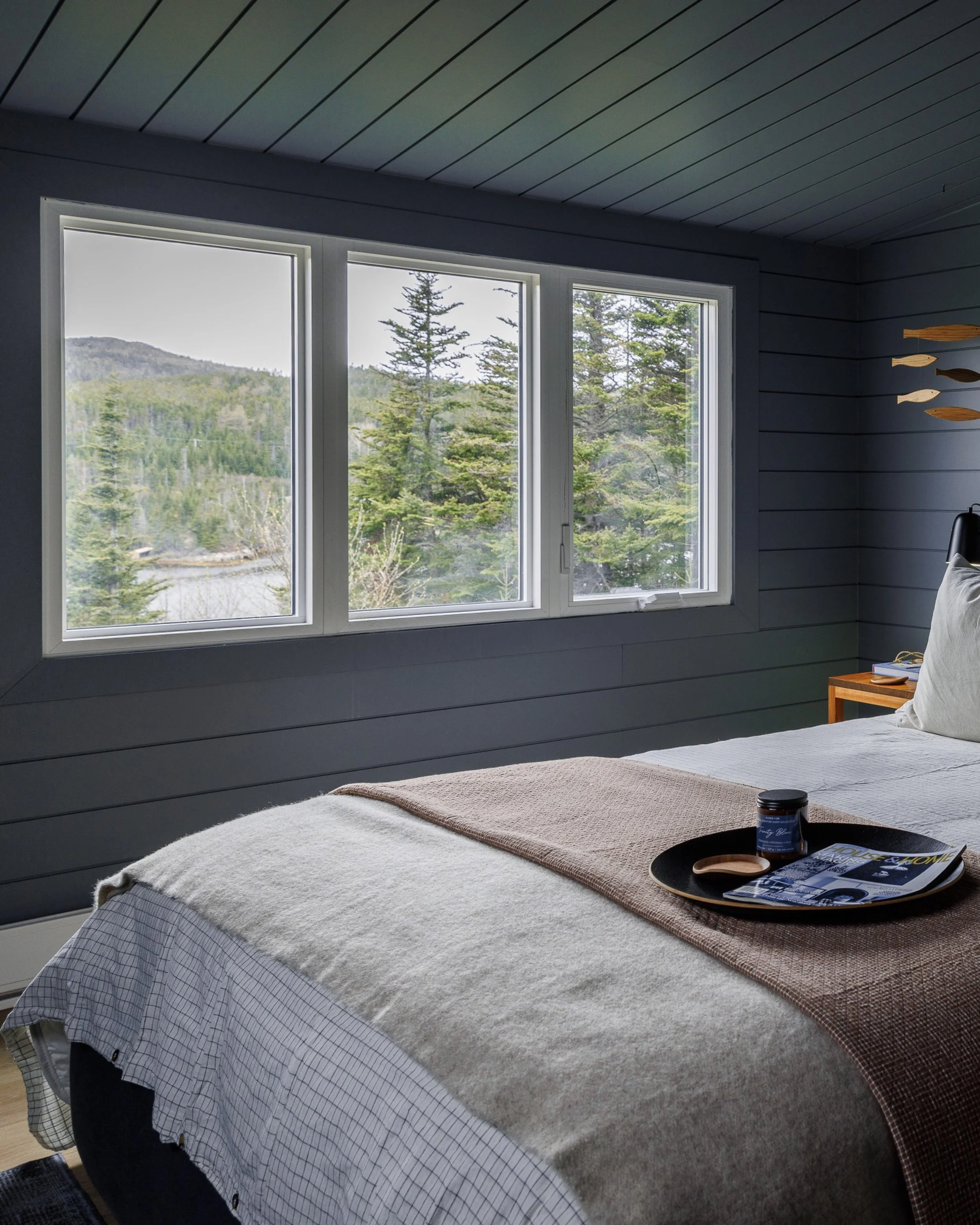 Moody mornings. Slow evenings. Soft linens. Trinity Blue was thoughtfully designed and styled by SAM for DWELL by SAM to feel like a retreat within the retreat.

#DWELLbySAM #TrinityBlue #BoutiqueHotel #DesignHotels #NewfoundlandRental
