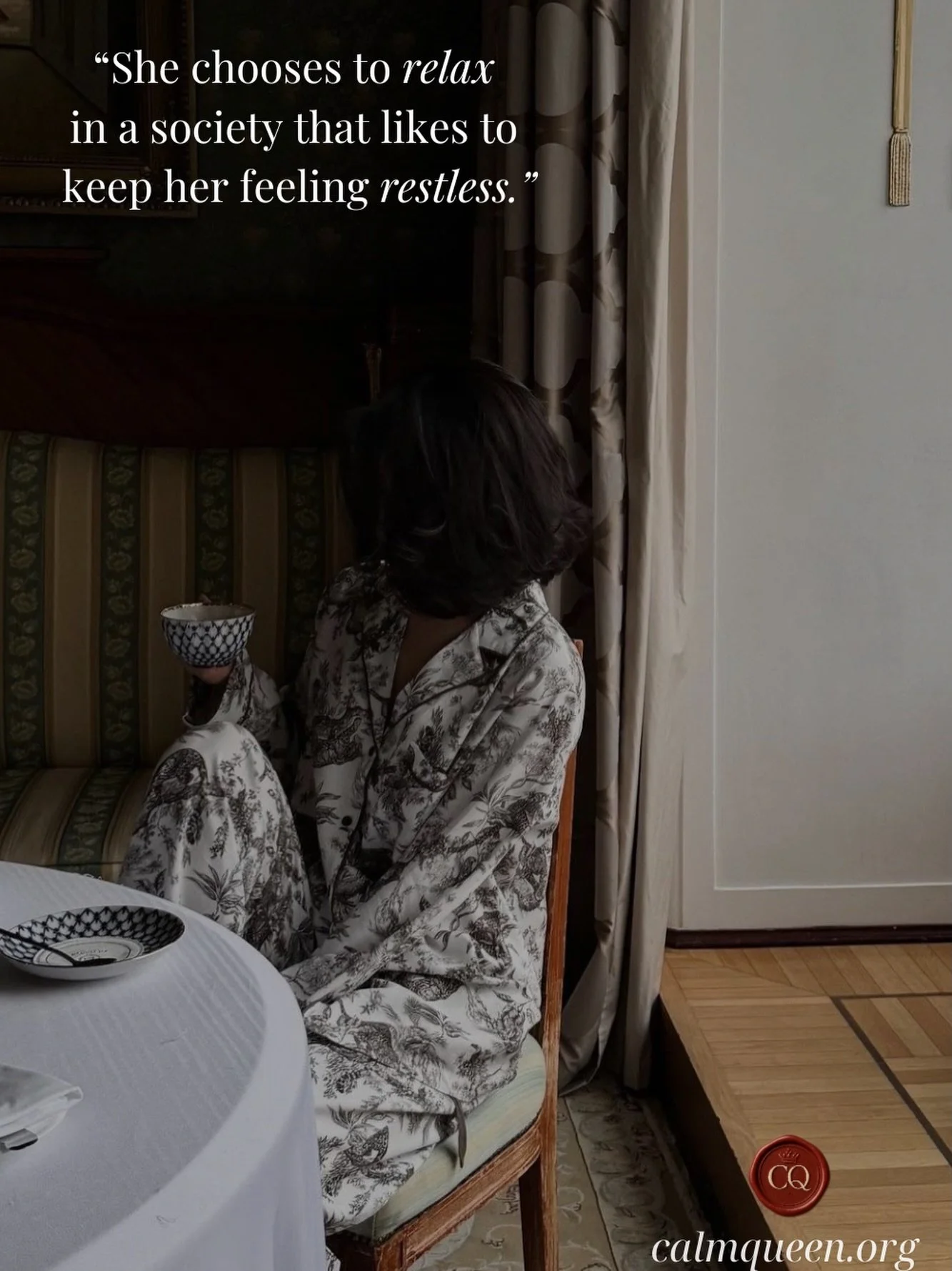 rest &bull; relax &bull; rebel 🦢☕️🗝️

#calm #calmliving #relax #relief #womenleaders