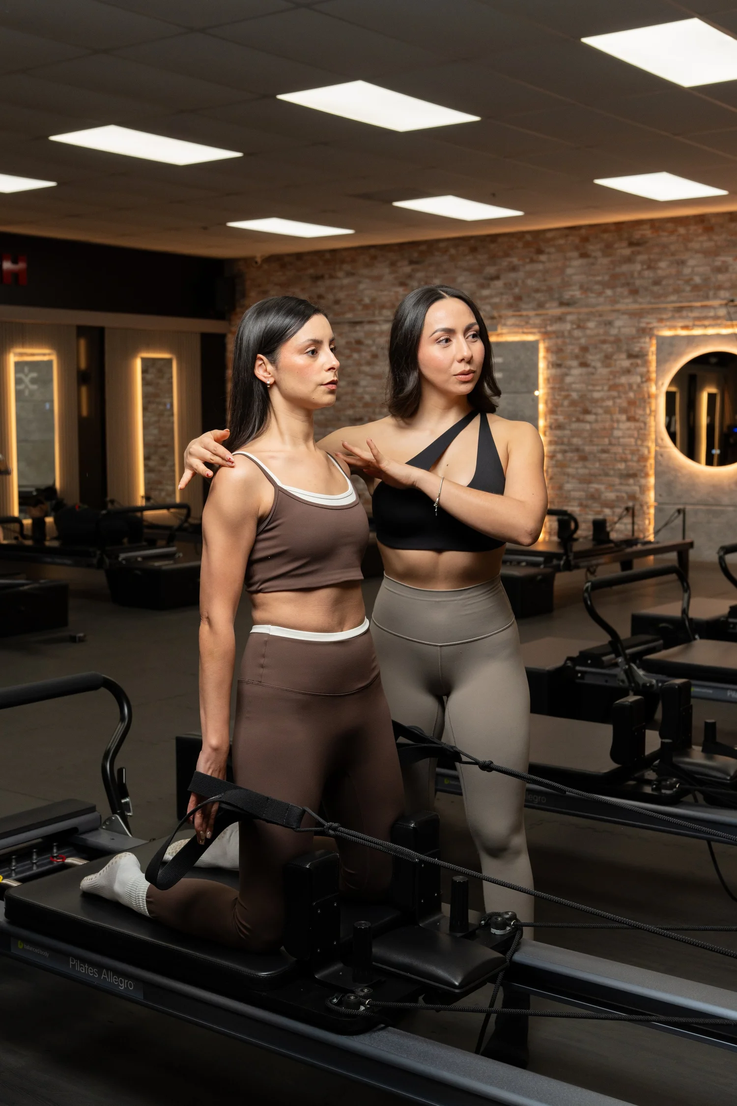 Reformer Pilates studio at XFORM inside Extreme Fitness.