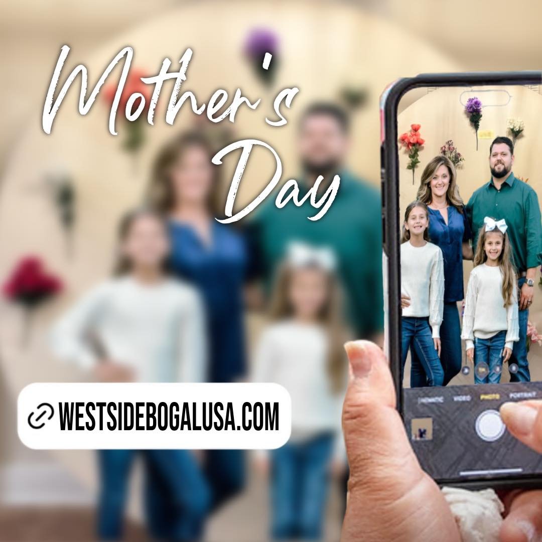 Strike a Pose This Mother’s Day!
We’ll have a beautiful photo backdrop in the Welcome Center for families to capture the moment together!
Doors open at 8:30 AM — come early to grab a photo before the service or stick around after