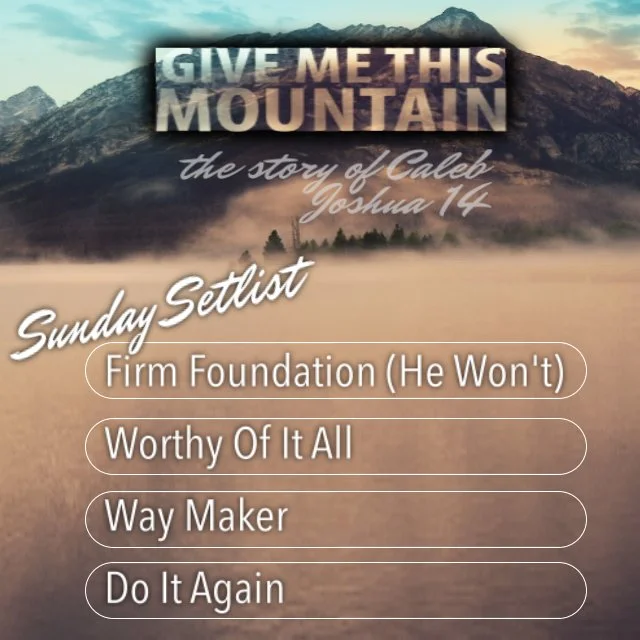 This Sunday, we’re stepping into the story of Caleb—a man who didn’t let age define his purpose. At 85, he didn’t ask for rest. He asked for a mountain.
“The Lord has kept me alive,” he said, “and I’m j