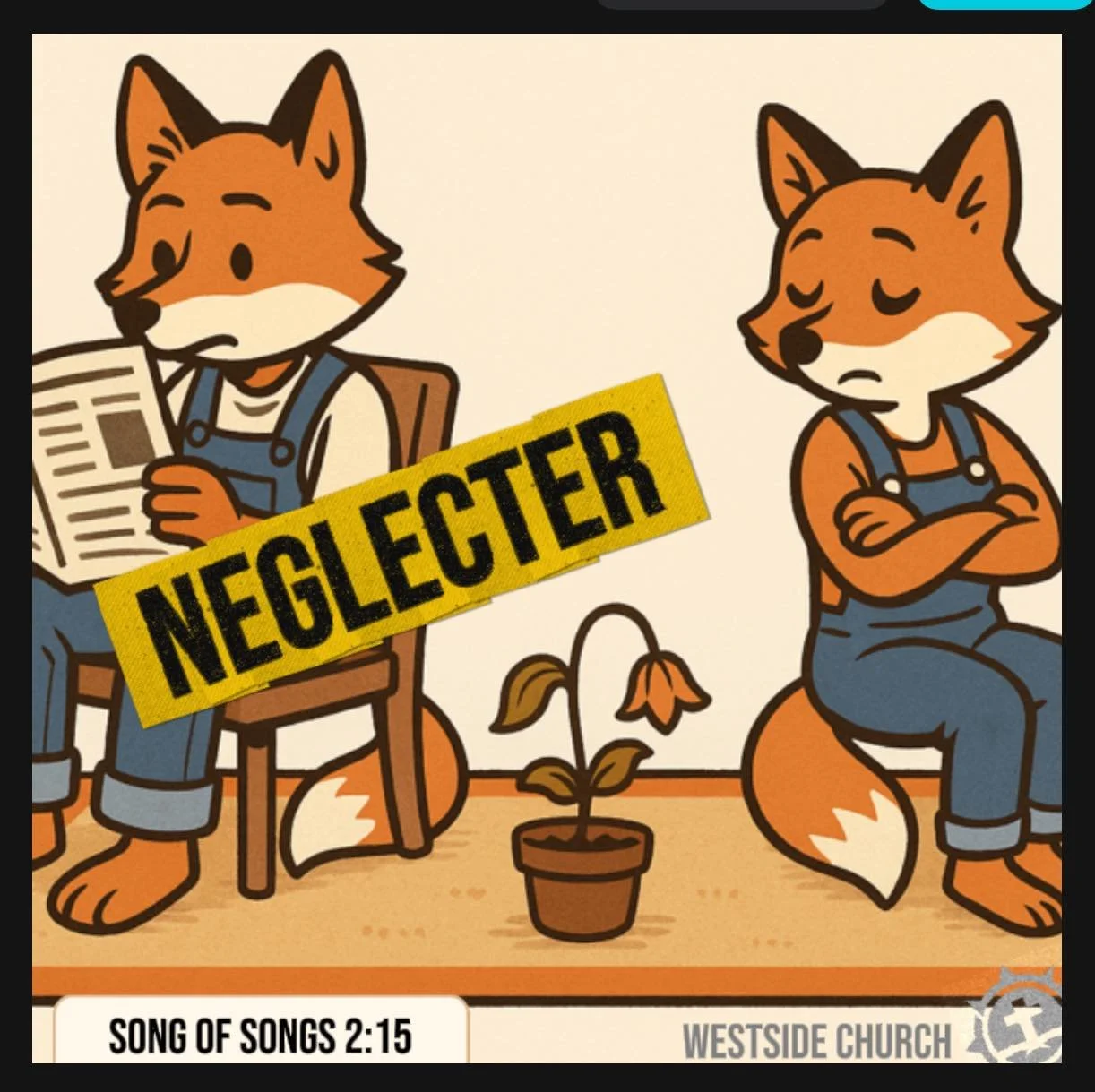 Little Foxes in the Vineyard
This past Sunday, Pastor Marcus preached from Song of Solomon 2:15 about the “little foxes” that sneak into our lives and marriages, spoiling the vineyard before the fruit can fully grow. The reminder was clea