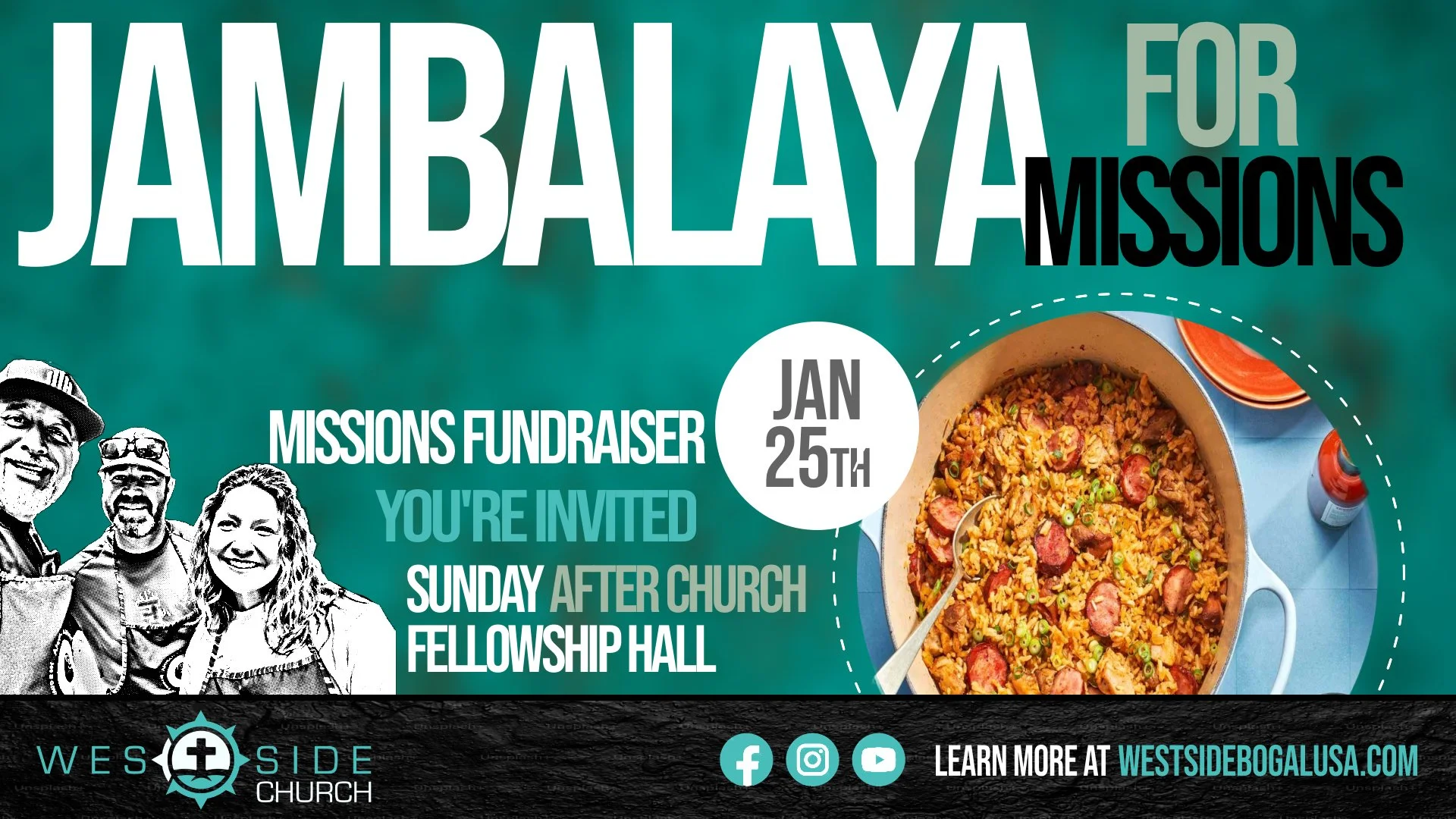 Jambalaya Fundraiser for Missions