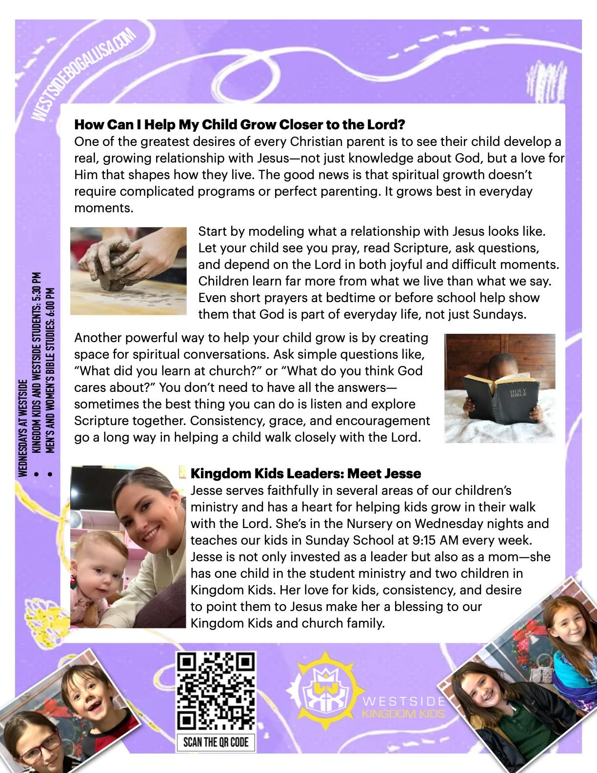 January at Kingdom Kids
A new year brings new opportunities for growth, and we&rsquo;re excited for what God has in store for our Kingdom Kids this January. As our church begins a journey through the Gospel of Mark, our children will be learning alon