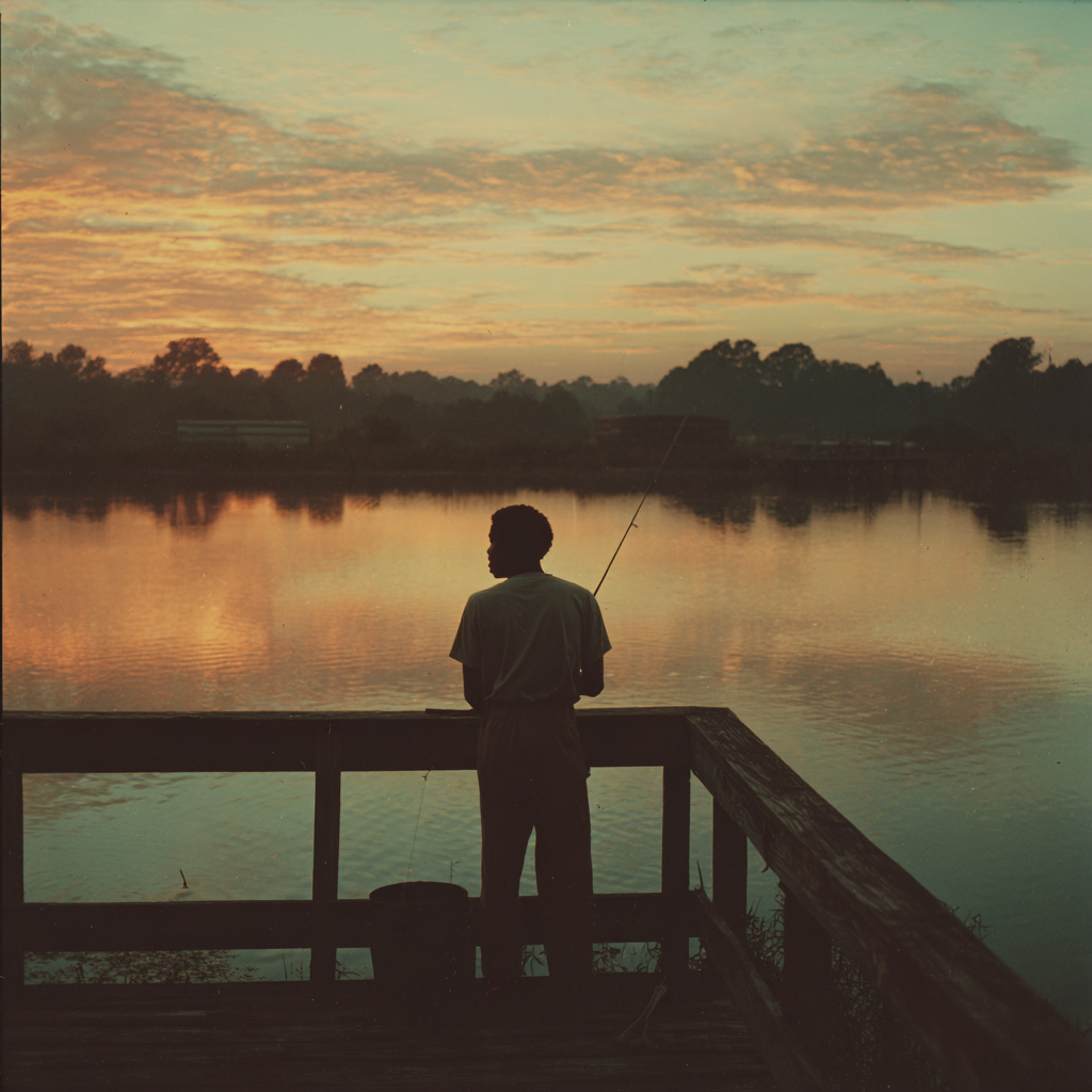 eparrie_a_black_man_fishes_from_a_pier_on_the_bayou_wide_angl_24cd7450-d984-418f-91f5-10a50185a284_3.png