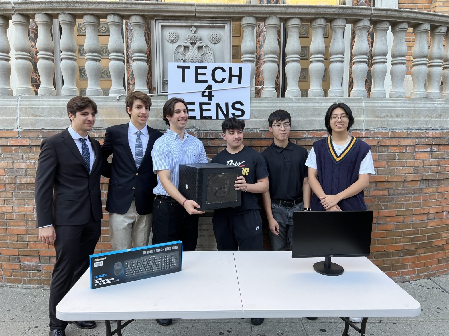 Spotlighted by The National Herald - Tech4Teens Donate Their First Computer to St. Demetrios High School Senior
