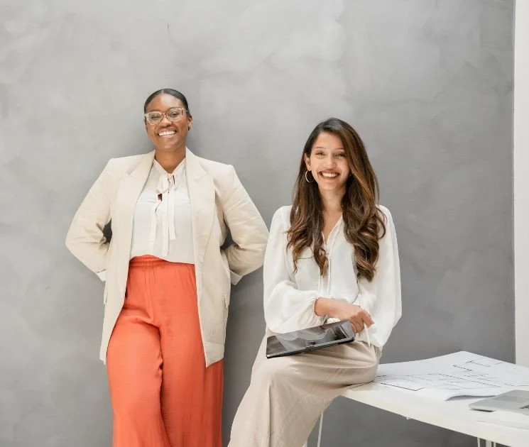 two female founders