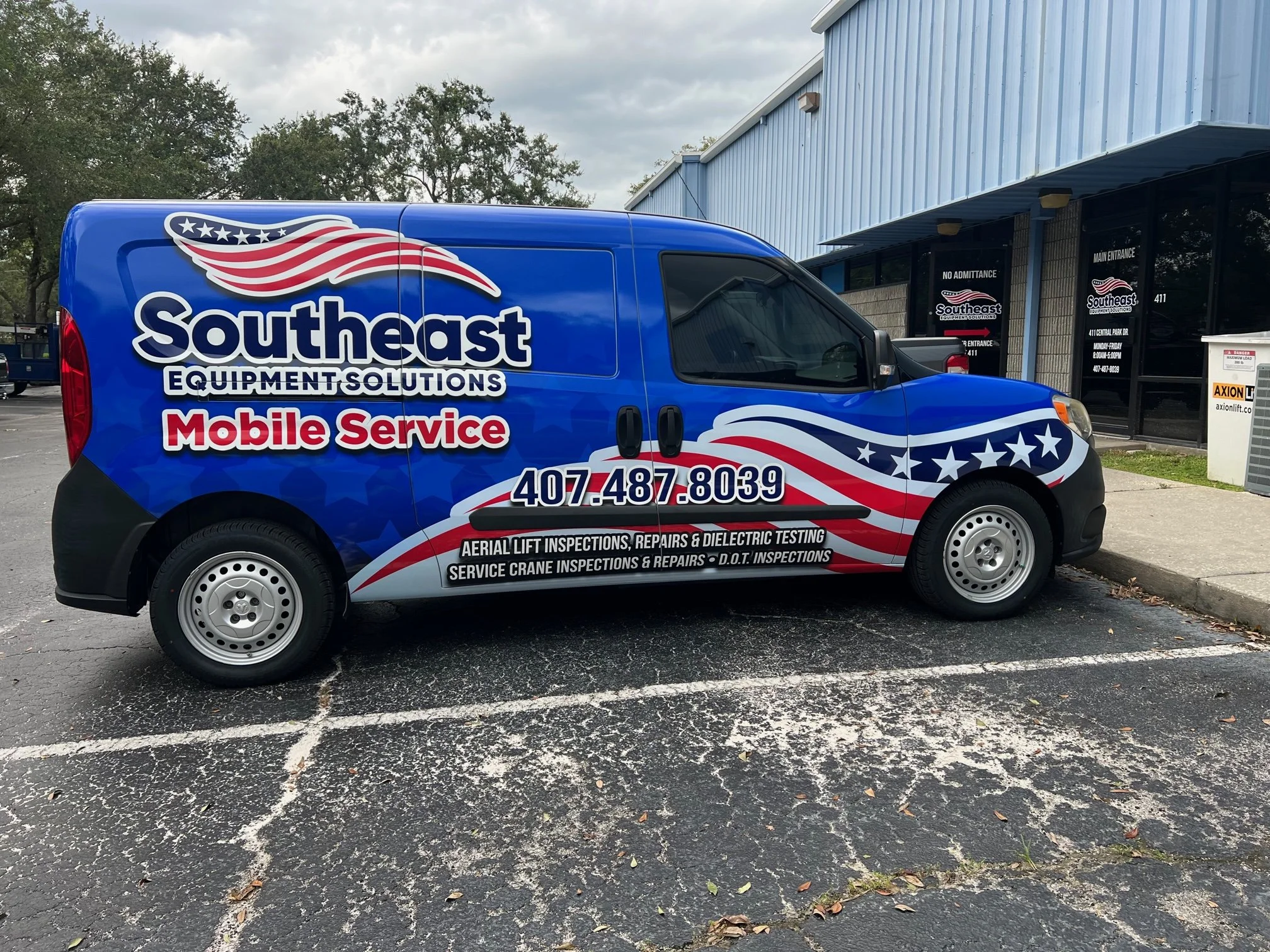 Services — Southeast Equipment Solutions LLC