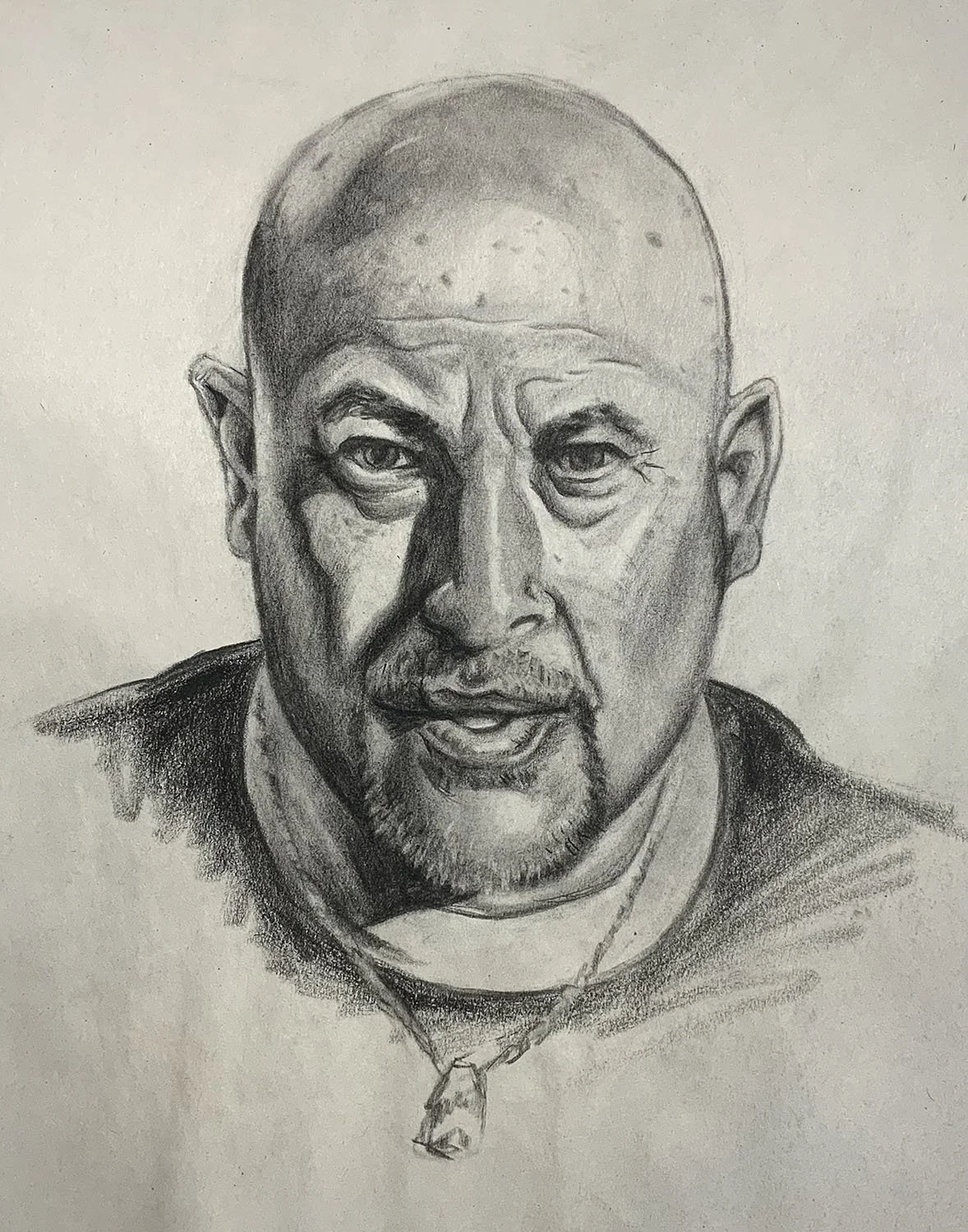 Study of a Bald Man