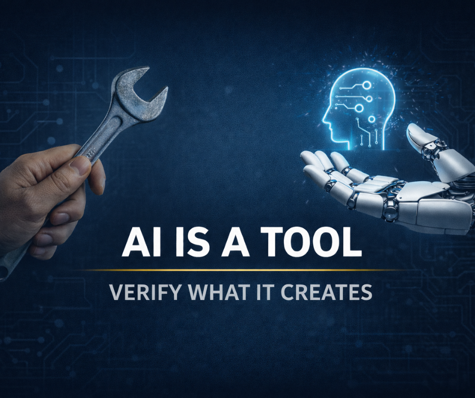 Feb 2026 - AI Is a Only Tool…Trust, But Verify