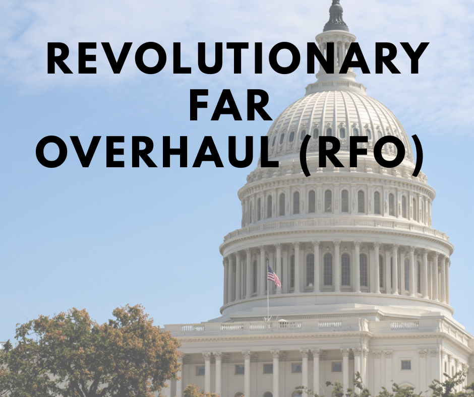 March 2026 - Revolutionary FAR Overhaul (RFO)