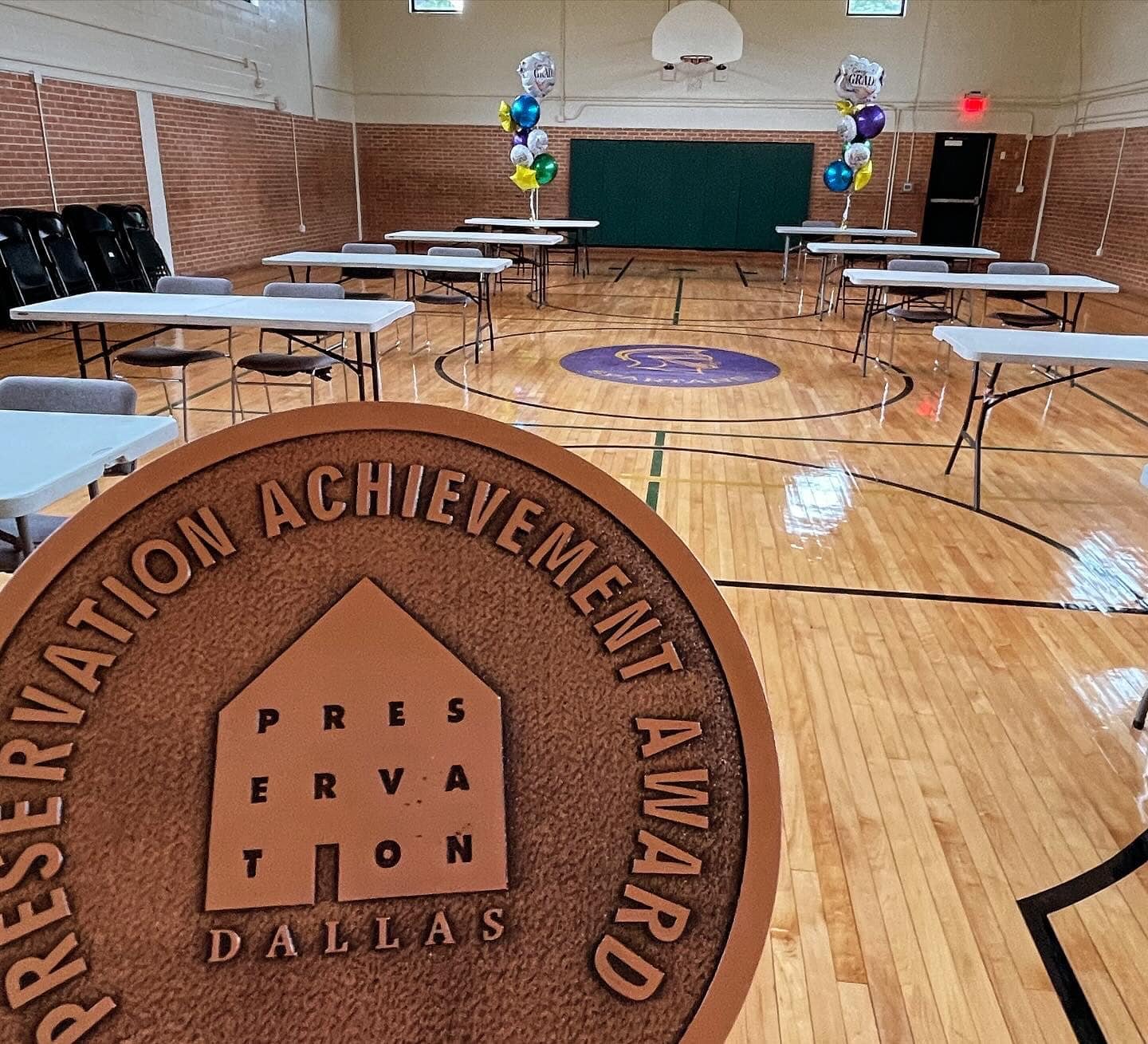 2024 Preservation Achievement Award for the Phillis Wheatley Elementary School Gym Renovation