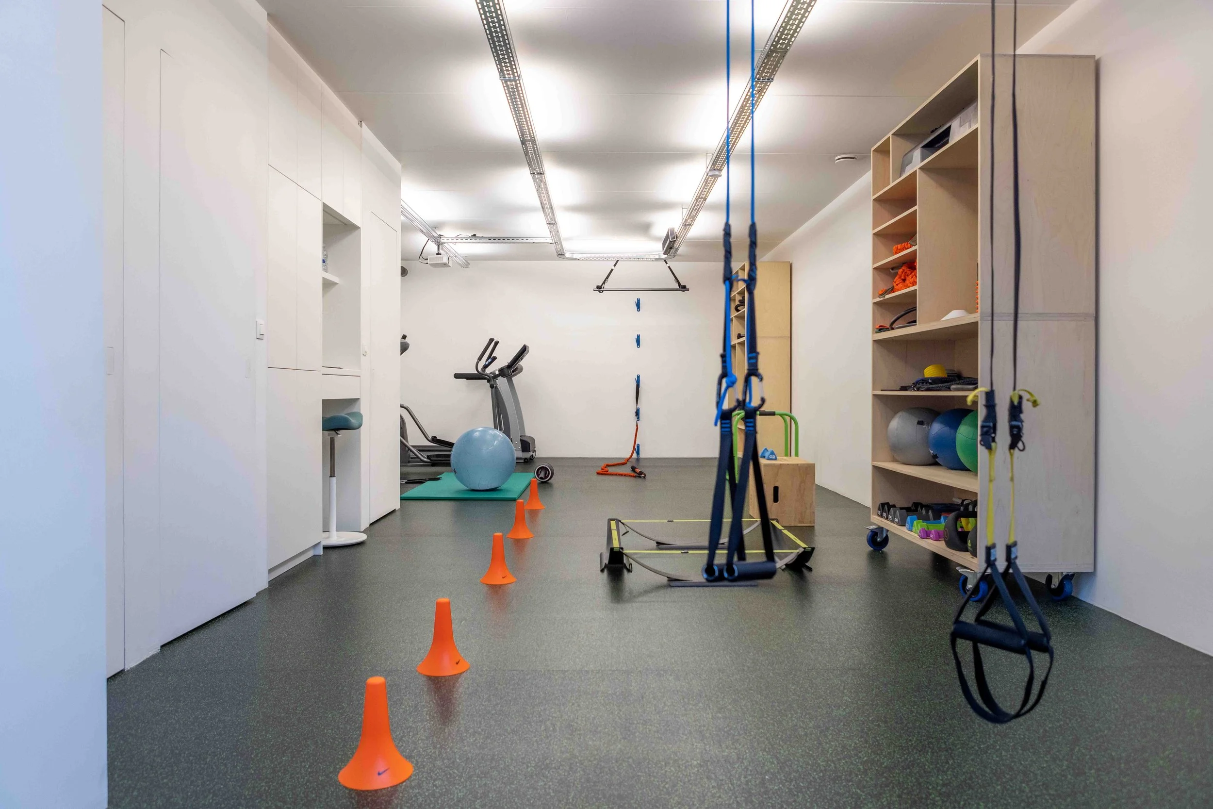 Personal training studio in Bonheiden met trainingsmateriaal