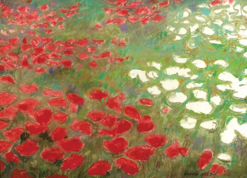 Meadow, Pastel, 26” x 38”