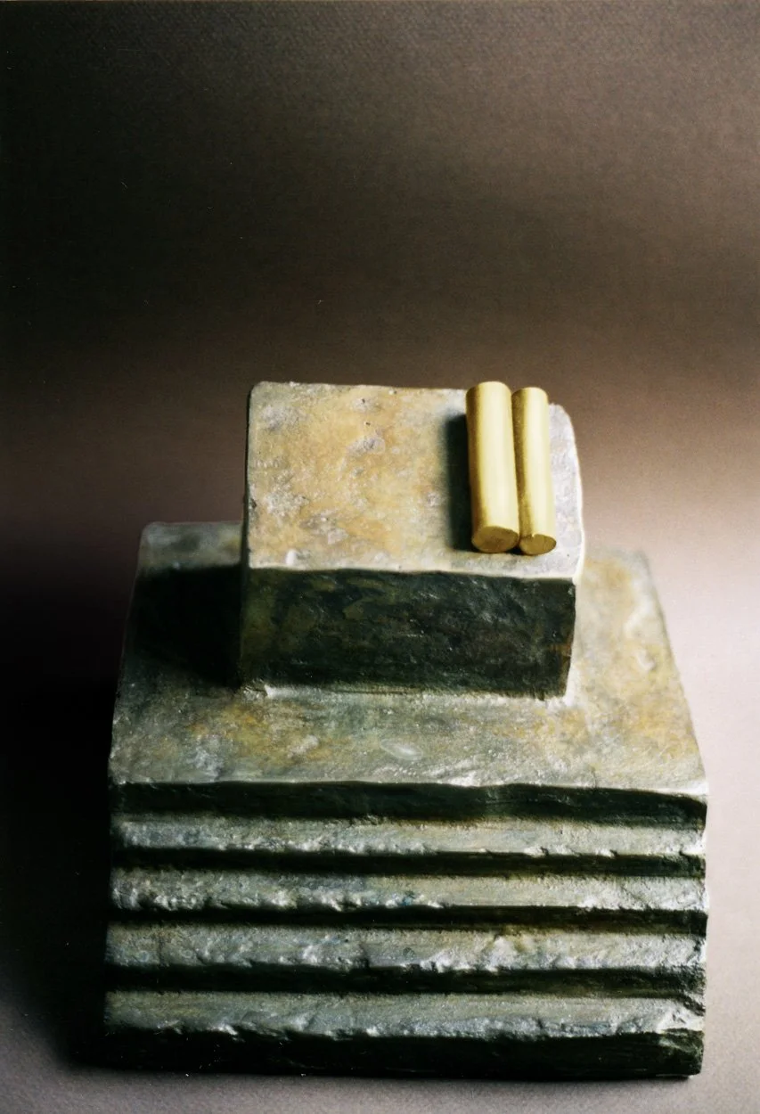 Bimah, 1962, Bronze, 7” x 8” x 8”