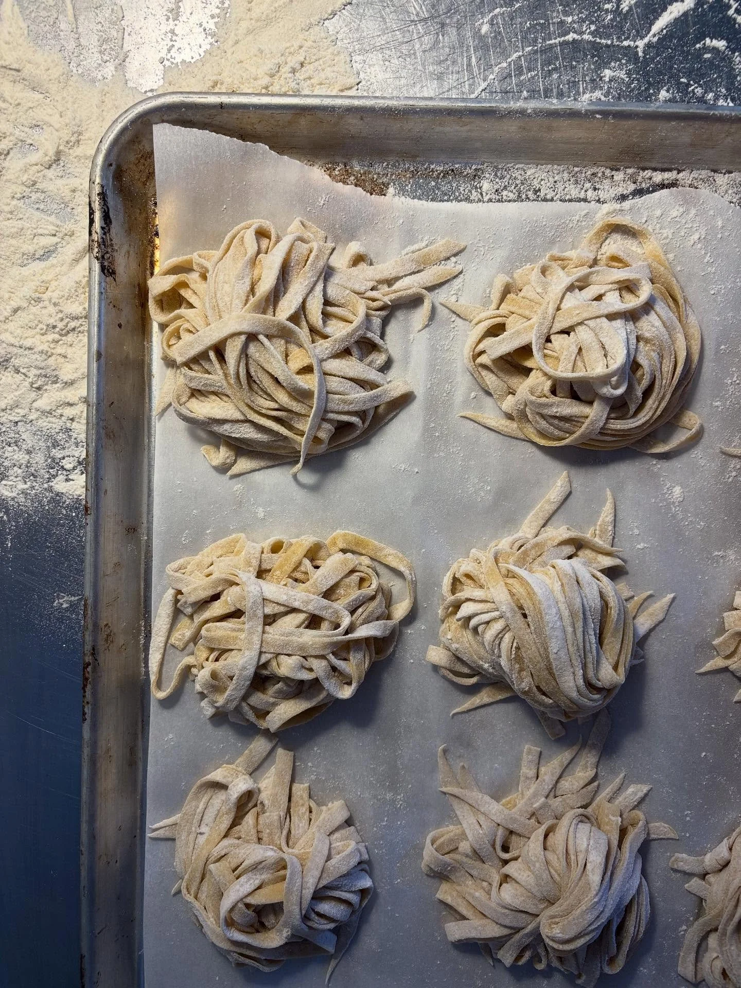 Getting retreat ready with fresh, organic, fermented sourdough pasta - to be served with kale pesto with gorgeous kale from @beths_farm_market for our welcome dinner. So honored that 10 wonderful women have chosen to spend their precious time with me