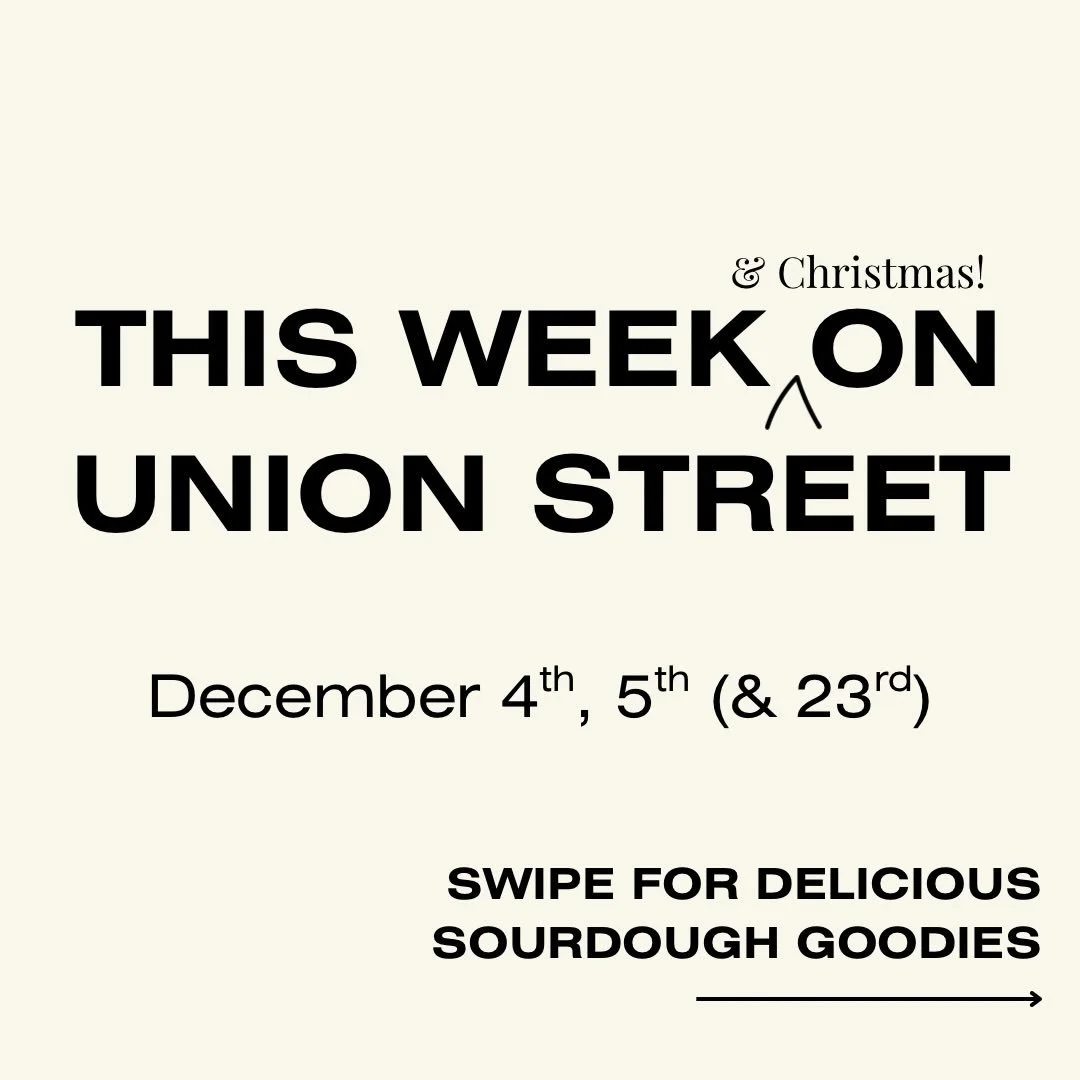 Pre-ordering for this week (and Christmas Eve-Eve) go live today (Sunday) at 10am! This is what you&rsquo;ll find&hellip;

Fresh loaves on Thursday - lower quantity this week due to a scheduling conflict - so order early to guarantee!

Bagels (&amp; 