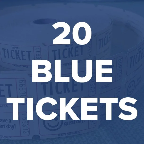 Mikey D Golf Outing Raffle - 20 BLUE tickets